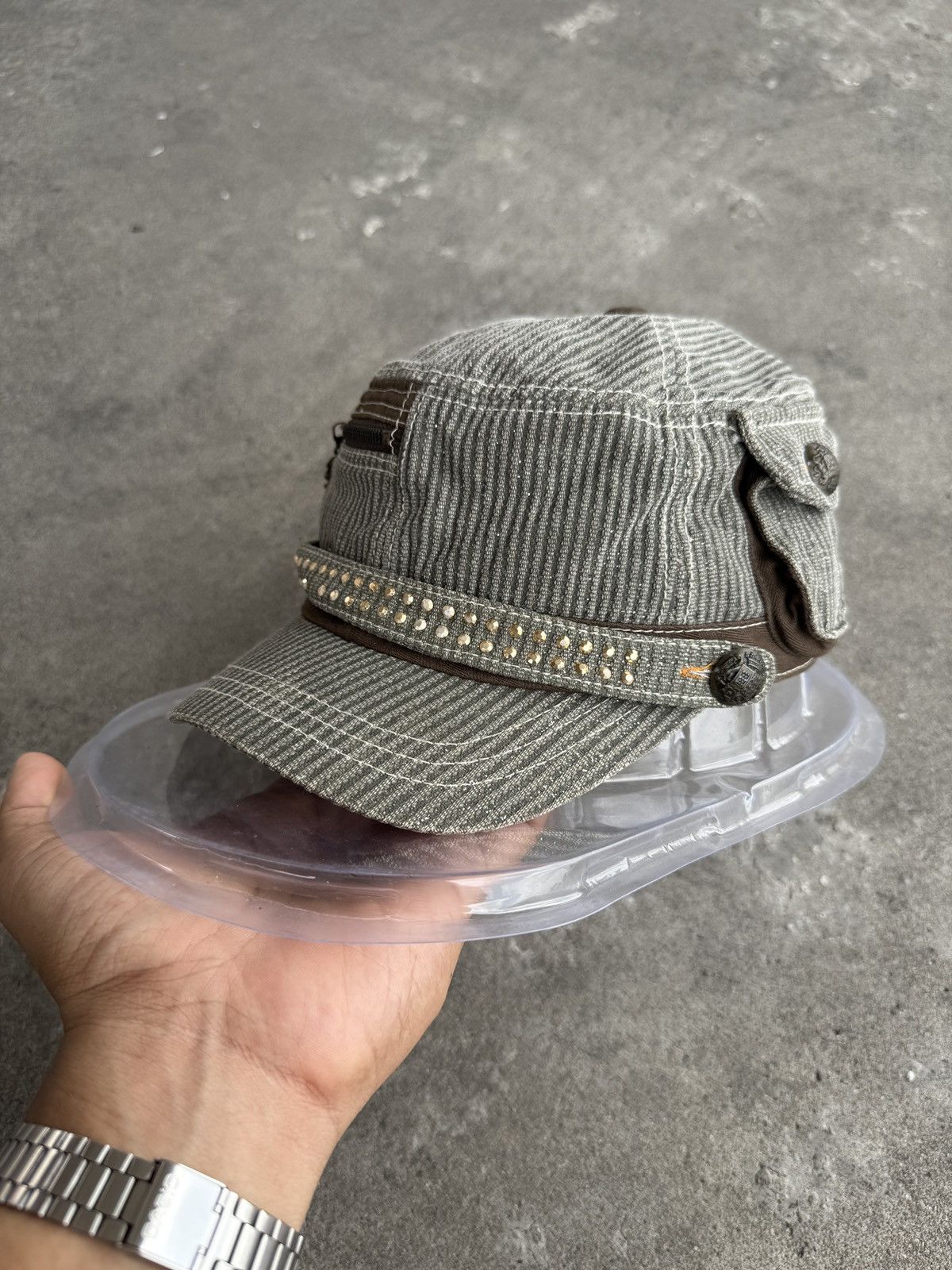 Japanese Brand Commando Hat Studded Egoist ifsix Lgb Styled Size ONE SIZE - 2 Thumbnail
