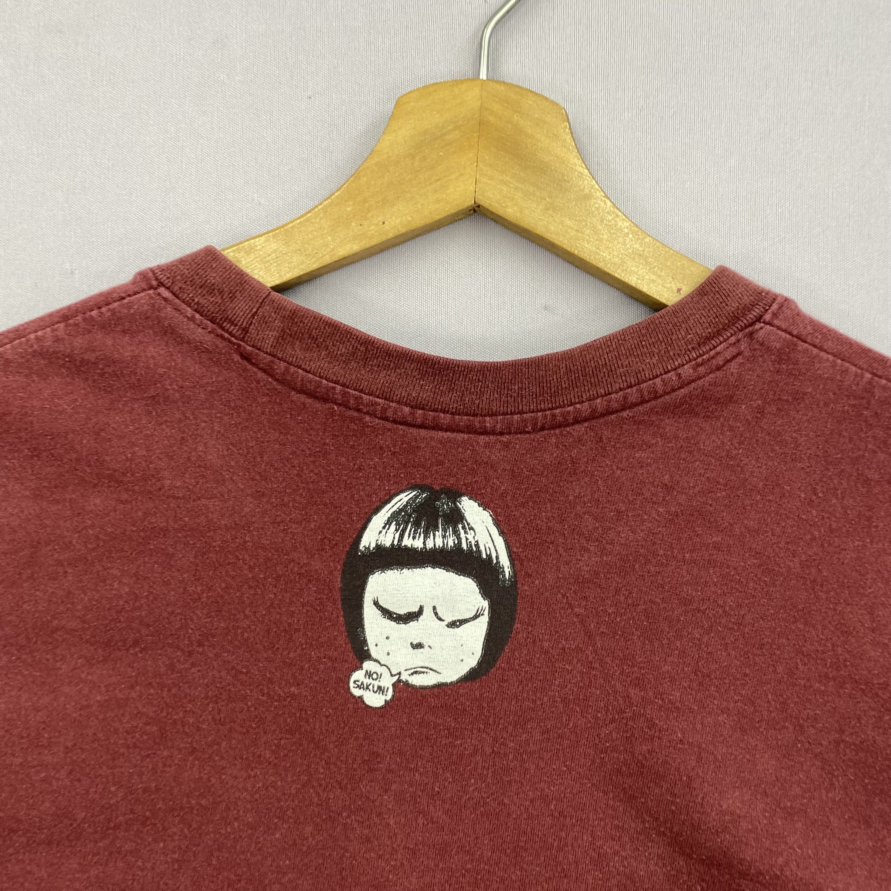 Japanese Brand Vintage Y2K Sakun Arts T-Shirt Japanese Fuck Pop Arts Tees Size US M / EU 48-50 / 2 - 4 Thumbnail