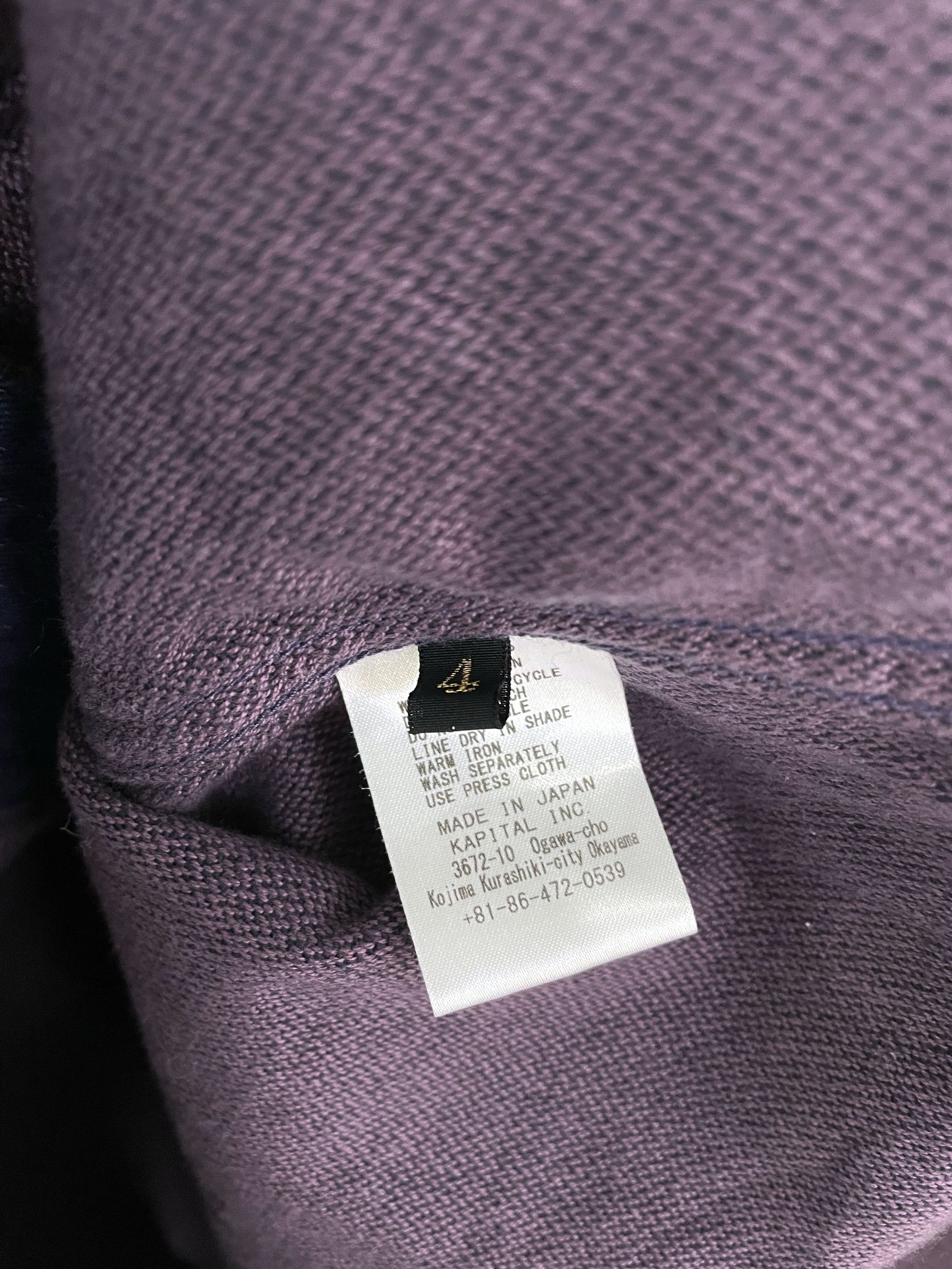 Kapital Fleece Cargo Shirt Size US XL / EU 56 / 4 - 6 Thumbnail