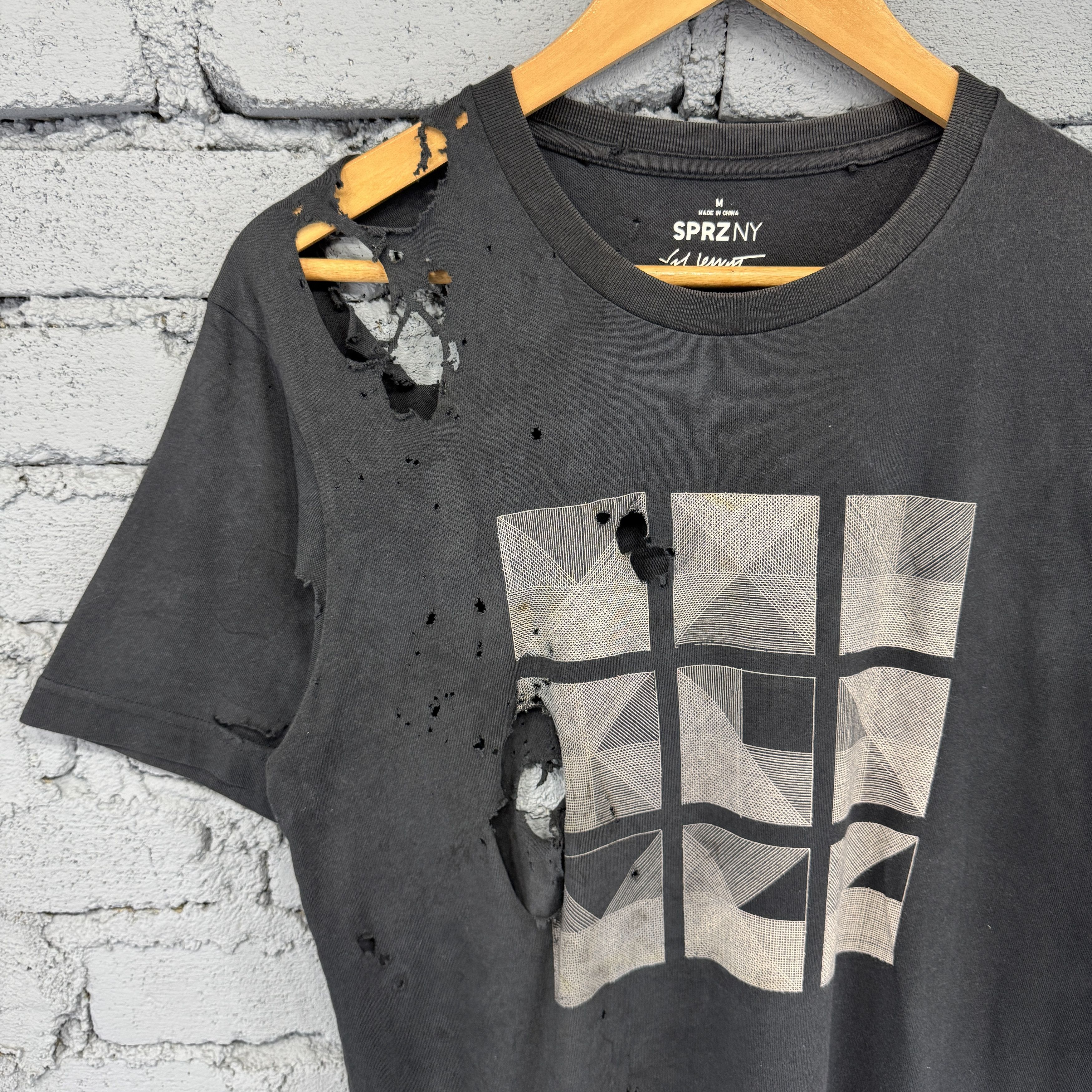 Uniqlo Uniqlo MOMA Special Edition Modern ART Distressed Sunfaded Size US M / EU 48-50 / 2 - 3 Thumbnail