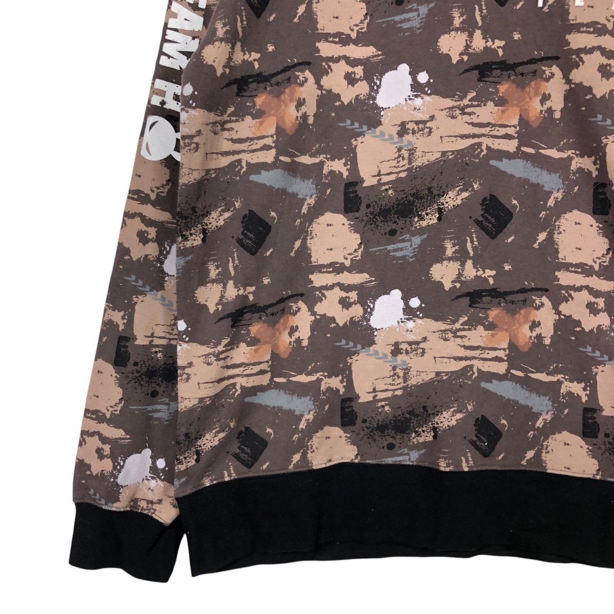 Japanese Brand 📌Streetwear Sweatshirt Keunsagi Camouflage Big Logo Design Size US M / EU 48-50 / 2 - 5 Thumbnail