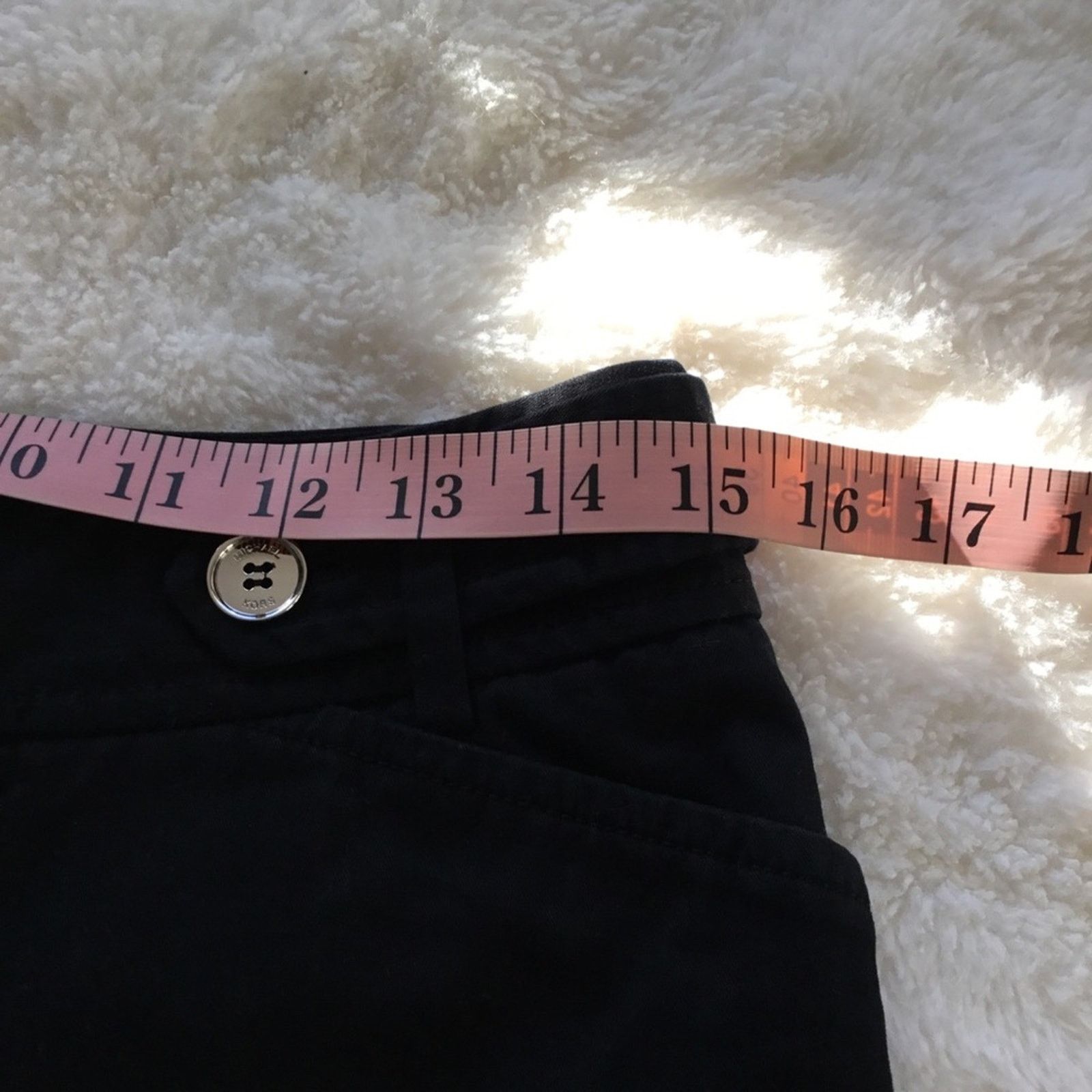 Michael Kors Michael Kors Black Bermuda Shorts Size 27" / US 4 / IT 40 - 12 Thumbnail
