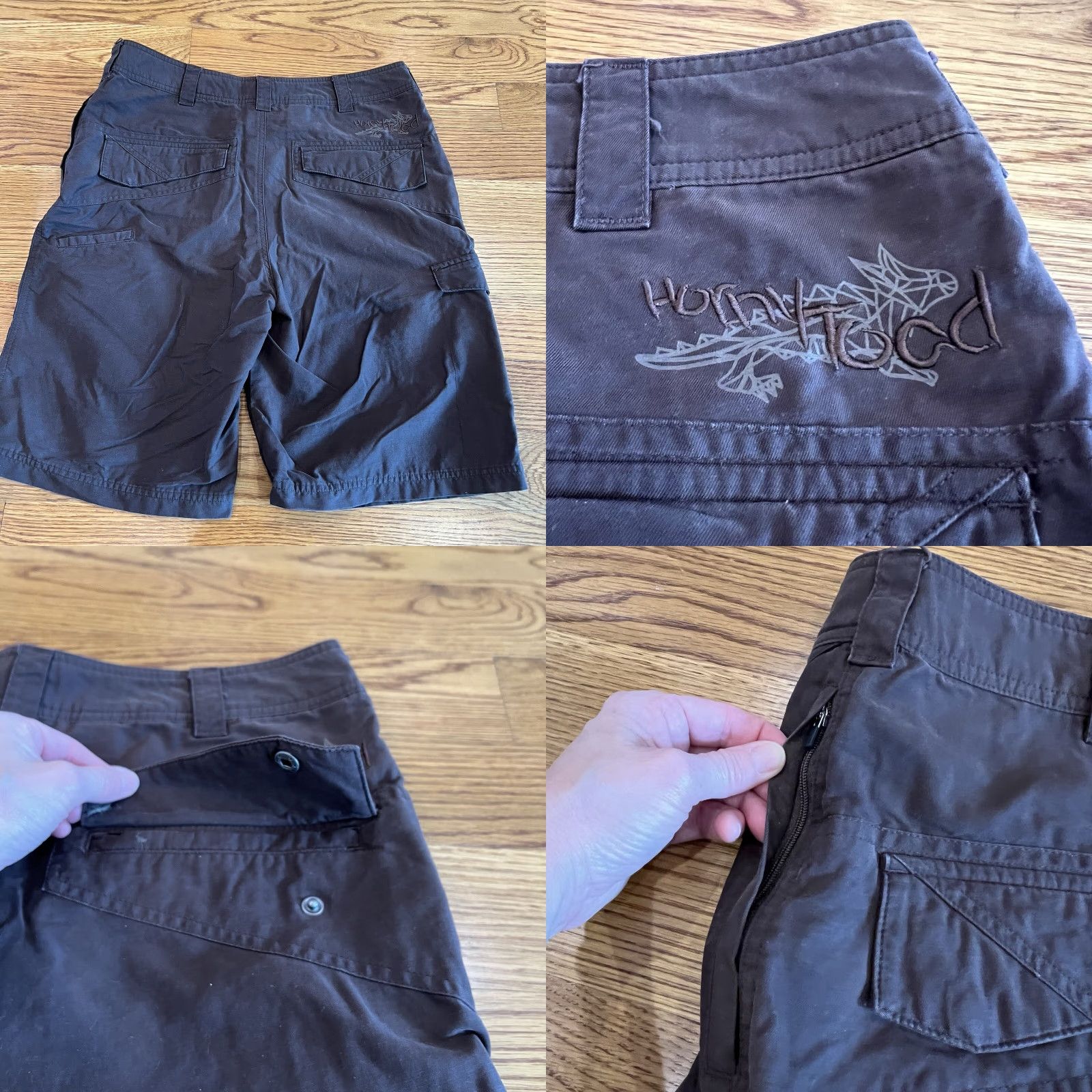 Vintage Vintage Horny Toad Cargo Shorts Men’s Size 34 Brown Cotton Summer Casual Size US 34 / EU 50 - 8 Thumbnail