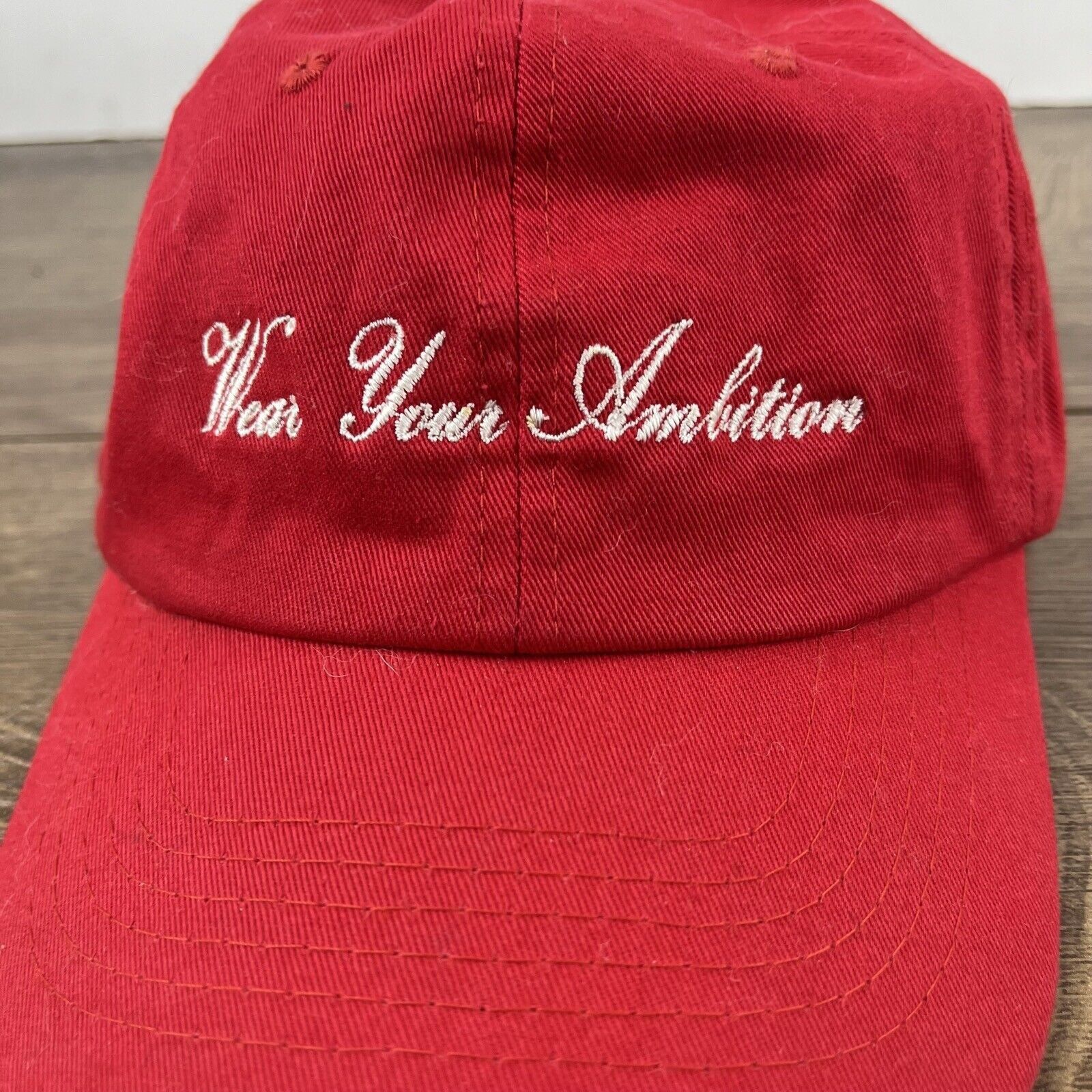 Other Wear Your Ambition Hat Ambition Hat Red Hat Adjustable Hat R Size ONE SIZE - 7 Thumbnail