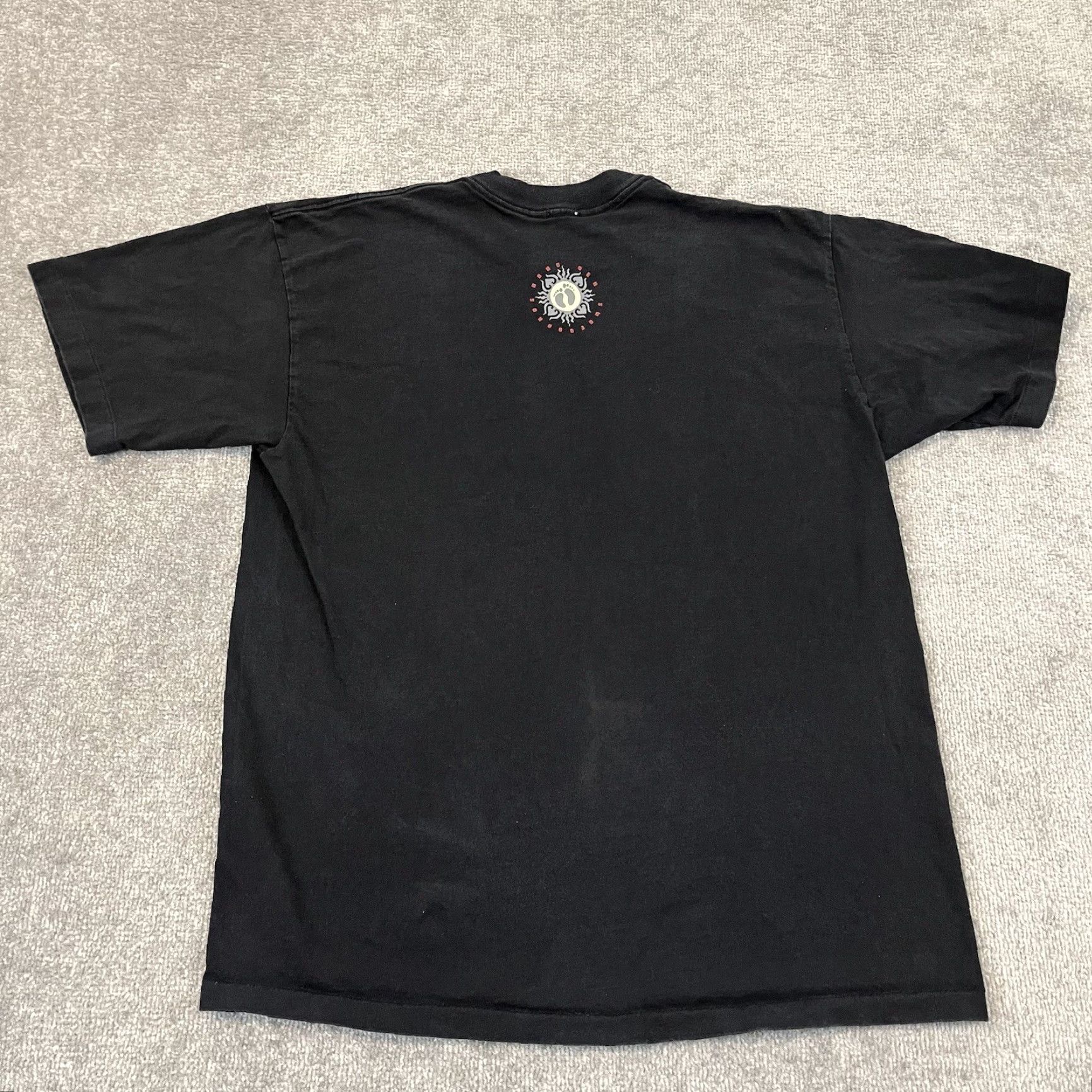 Hang Ten VINTAGE Surfing Hang Ten Originals Beach Board Waves 90's Mens Large Black T-Shirt Size US L / EU 52-54 / 3 - 7 Thumbnail