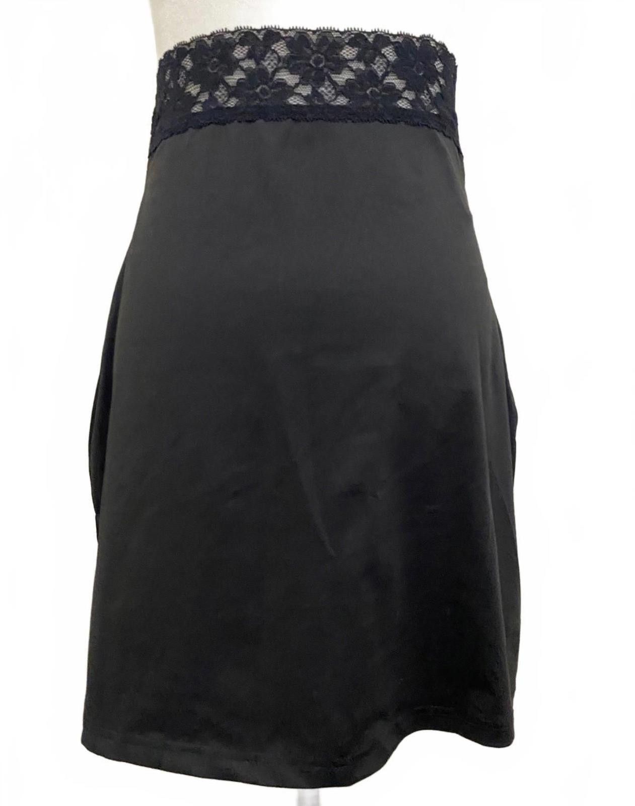 Other MANCYFIT Slip Underskirt with Slit in Black (SMALL) Size ONE SIZE - 5 Thumbnail