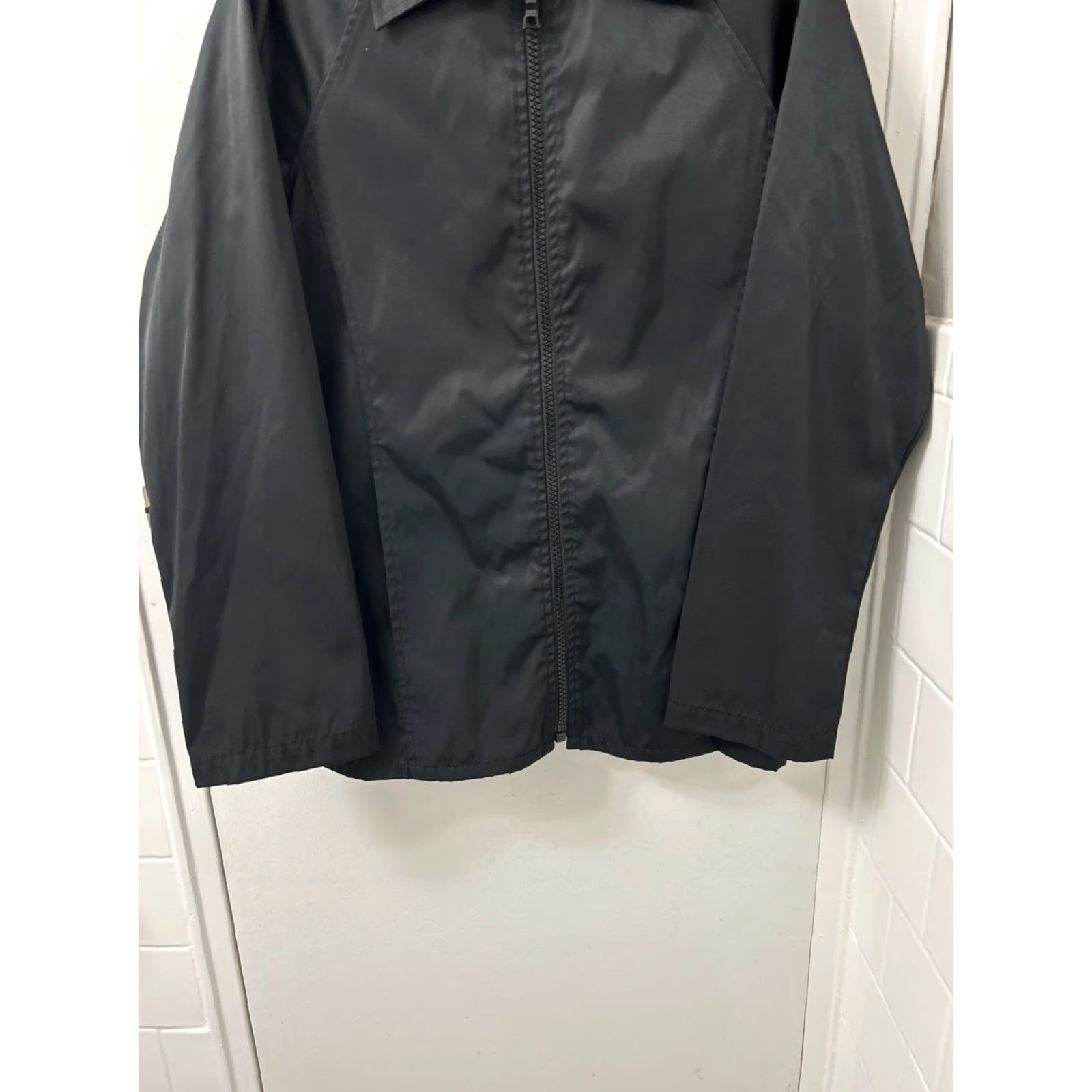 Banana Republic Banana Republic Jacket Womens Sz S Black Lightweight Full Zip Coat Size S / US 4 / IT 40 - 3 Thumbnail