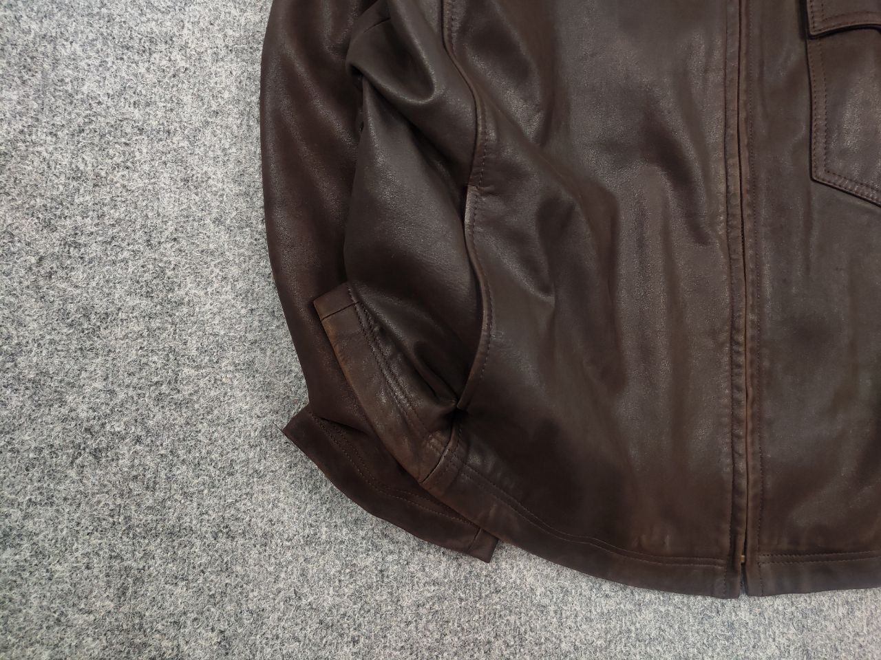 Timberland Vintage Weathergear Type I pocket Leather Jacket