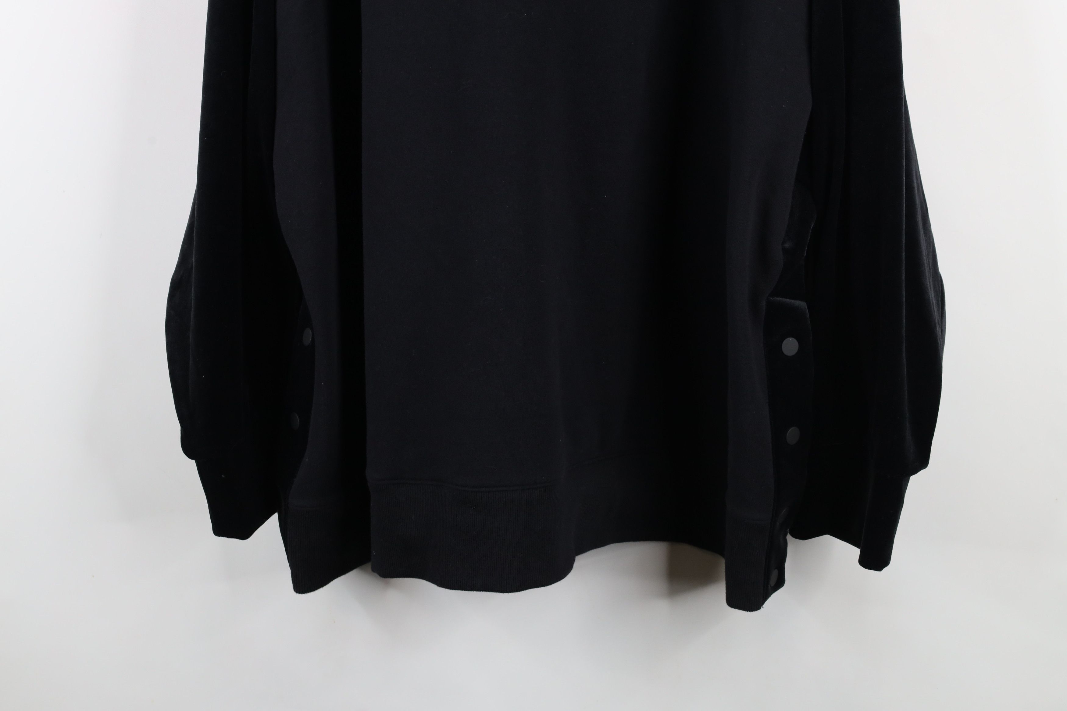 Athleta × Vintage Athleta Retroplush Heavyweight Crewneck Sweatshirt Black Size XXL / US 16-18 / IT 52-54 - 3 Thumbnail