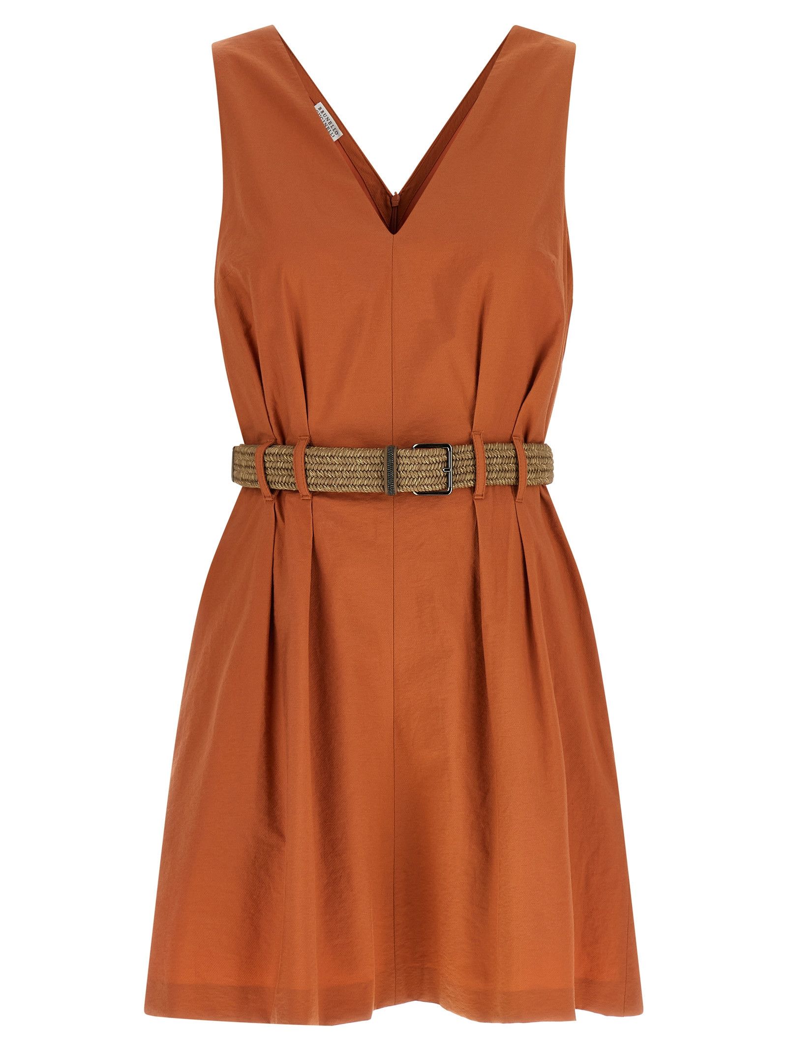 Brunello Cucinelli Texture twill dress Size M / US 6-8 / IT 42-44 - 1 Thumbnail