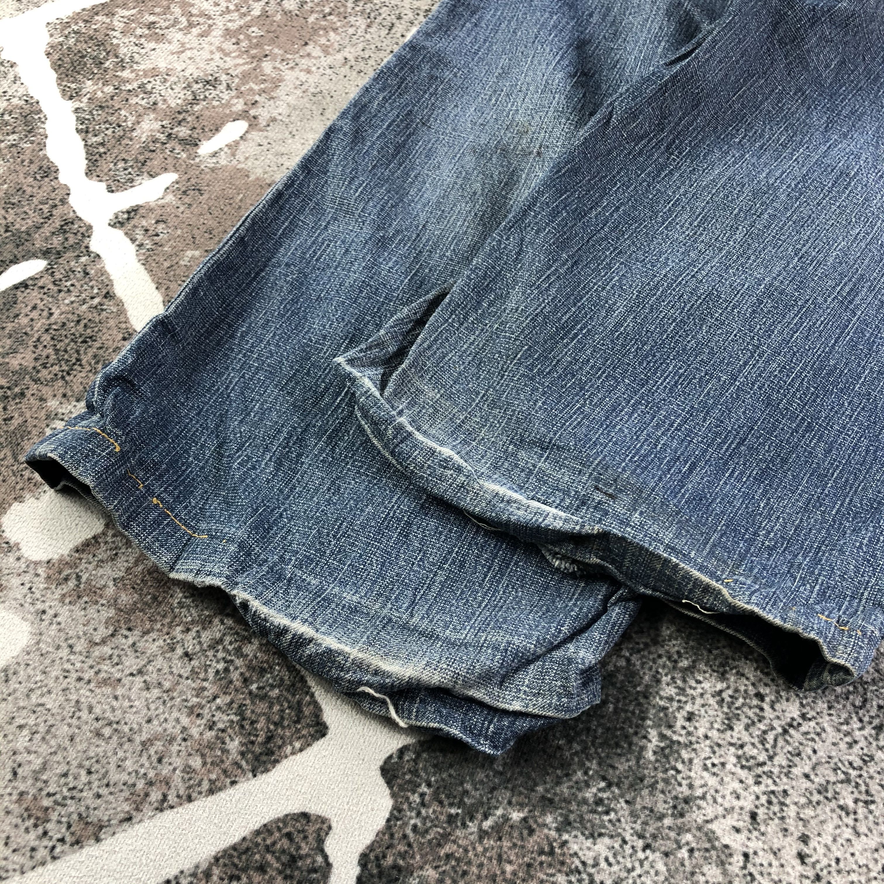 Wrangler Wrangler Jeans Faded Blue Denim KJ1547 Size US 33 - 6 Thumbnail