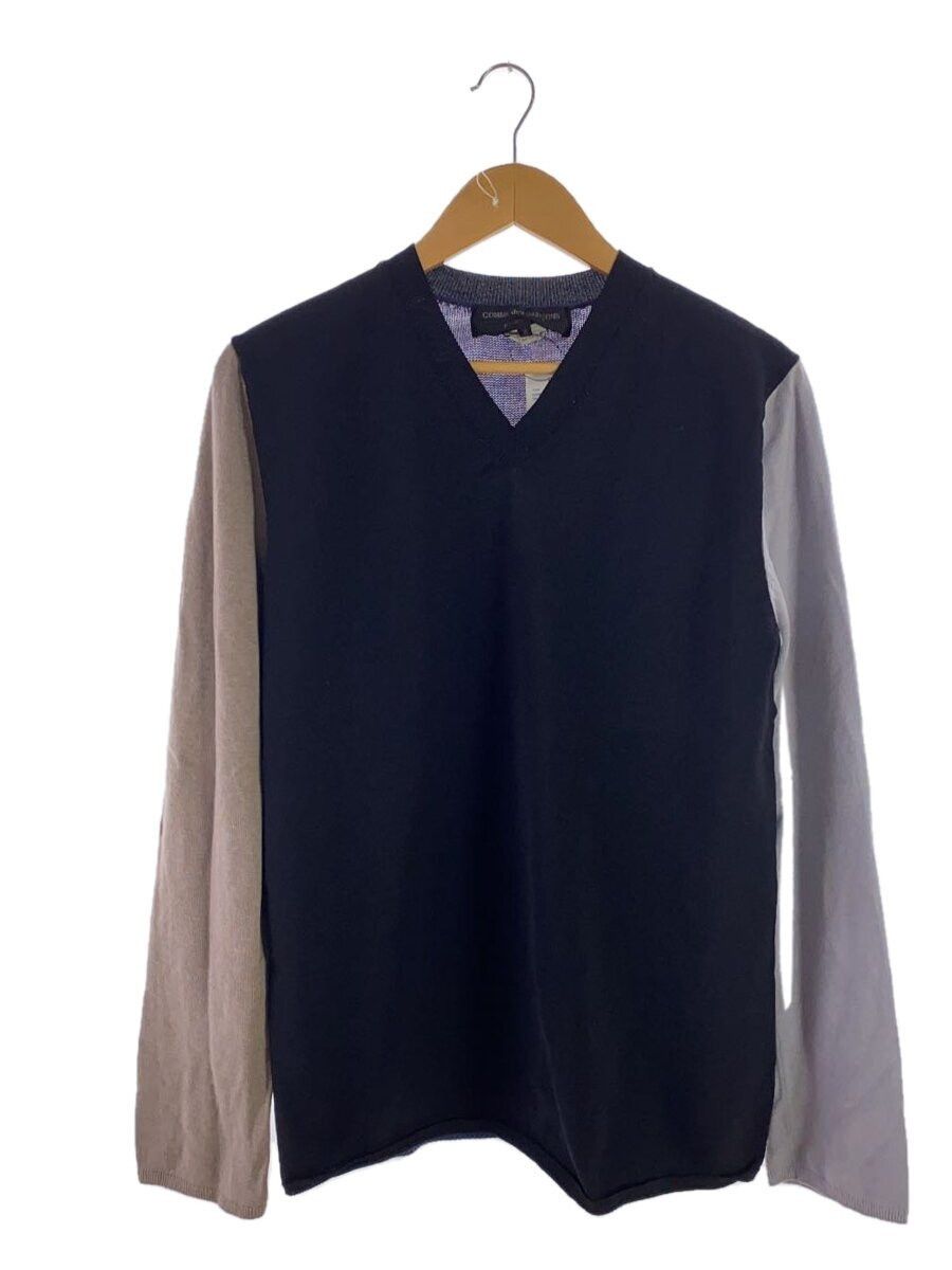 Comme des Garcons × Comme des Garcons Homme Panel Knit Sweater Size US M / EU 48-50 / 2 - 1 Thumbnail