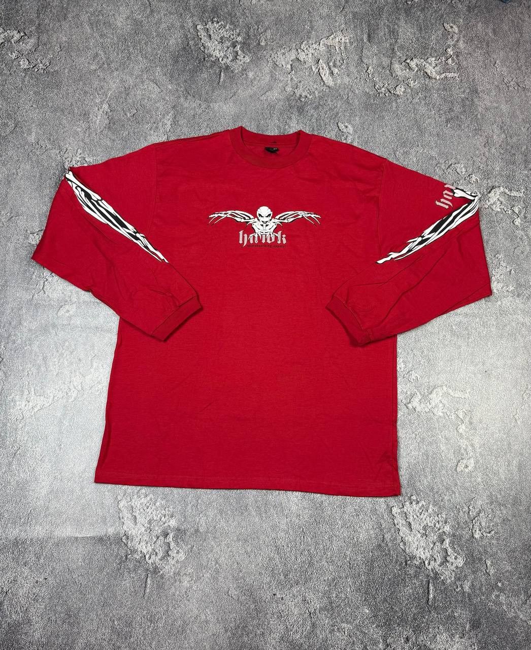 Tony Hawk Y2K Tony Hawk Skeleton Red Longsleeve Skater Era Hype Size US L / EU 52-54 / 3 - 2 Thumbnail