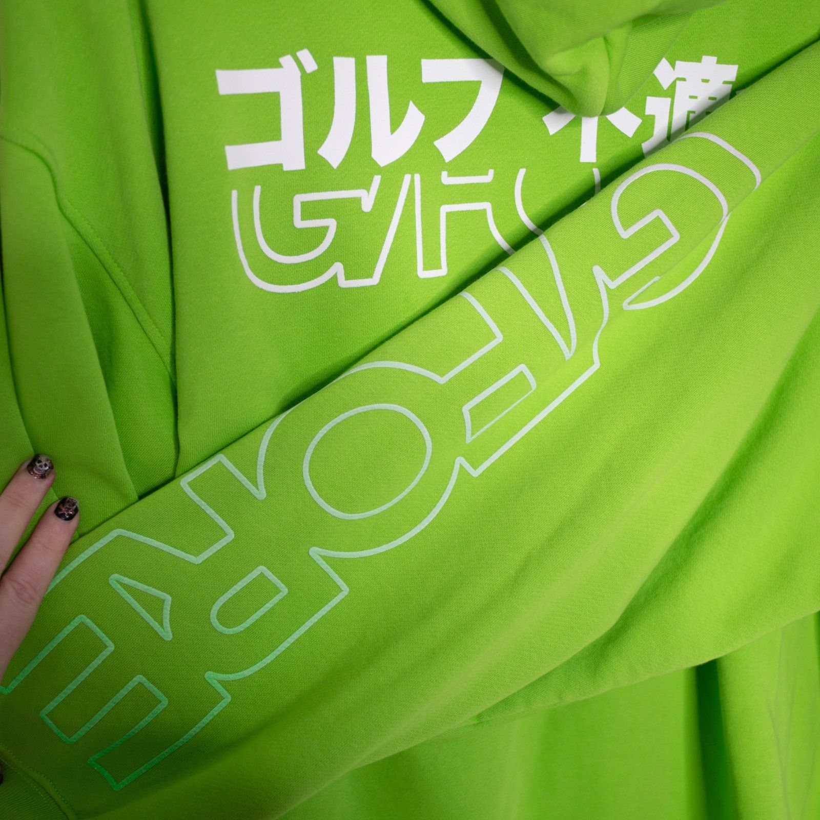 G/FORE G/FORE Golf Hoodie Neon Green Size US M / EU 48-50 / 2 - 5 Thumbnail