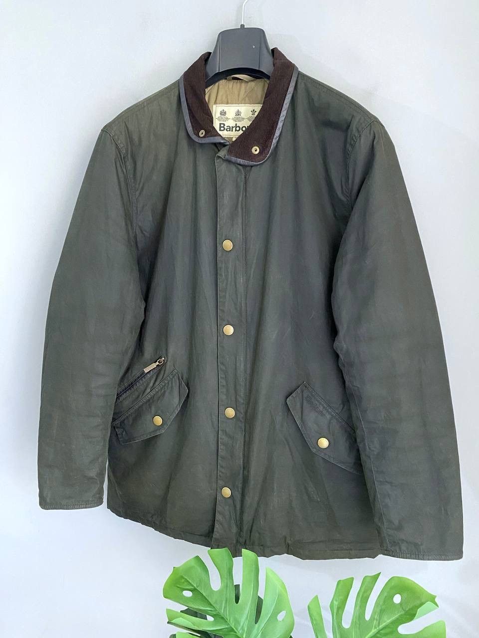 Barbour Barbour Retail Pretsbury Men's Green Waxed Jacket, Size M Size US M / EU 48-50 / 2 - 2 Thumbnail