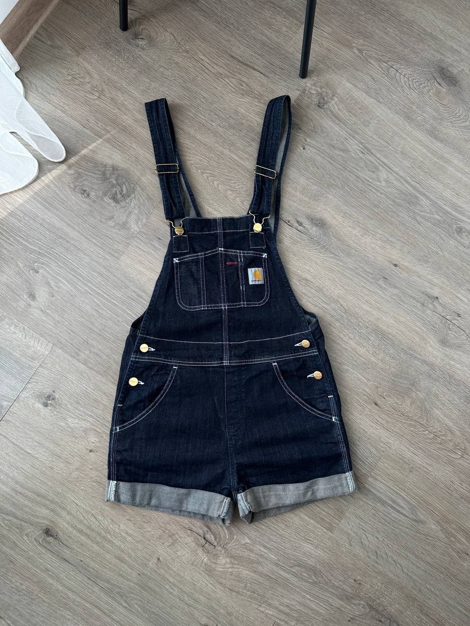 Carhartt Vintage Carhartt W' Bib Denim Jeans Shorts Size US 26 / EU 42 - 3 Thumbnail