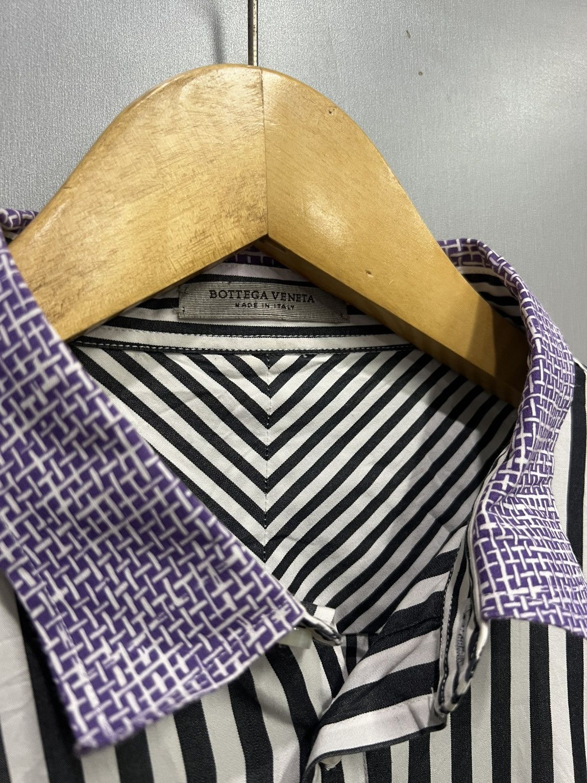 Bottega Veneta Bottega Veneta Stripped Oversized Shirt Size US M / EU 48-50 / 2 - 5 Thumbnail