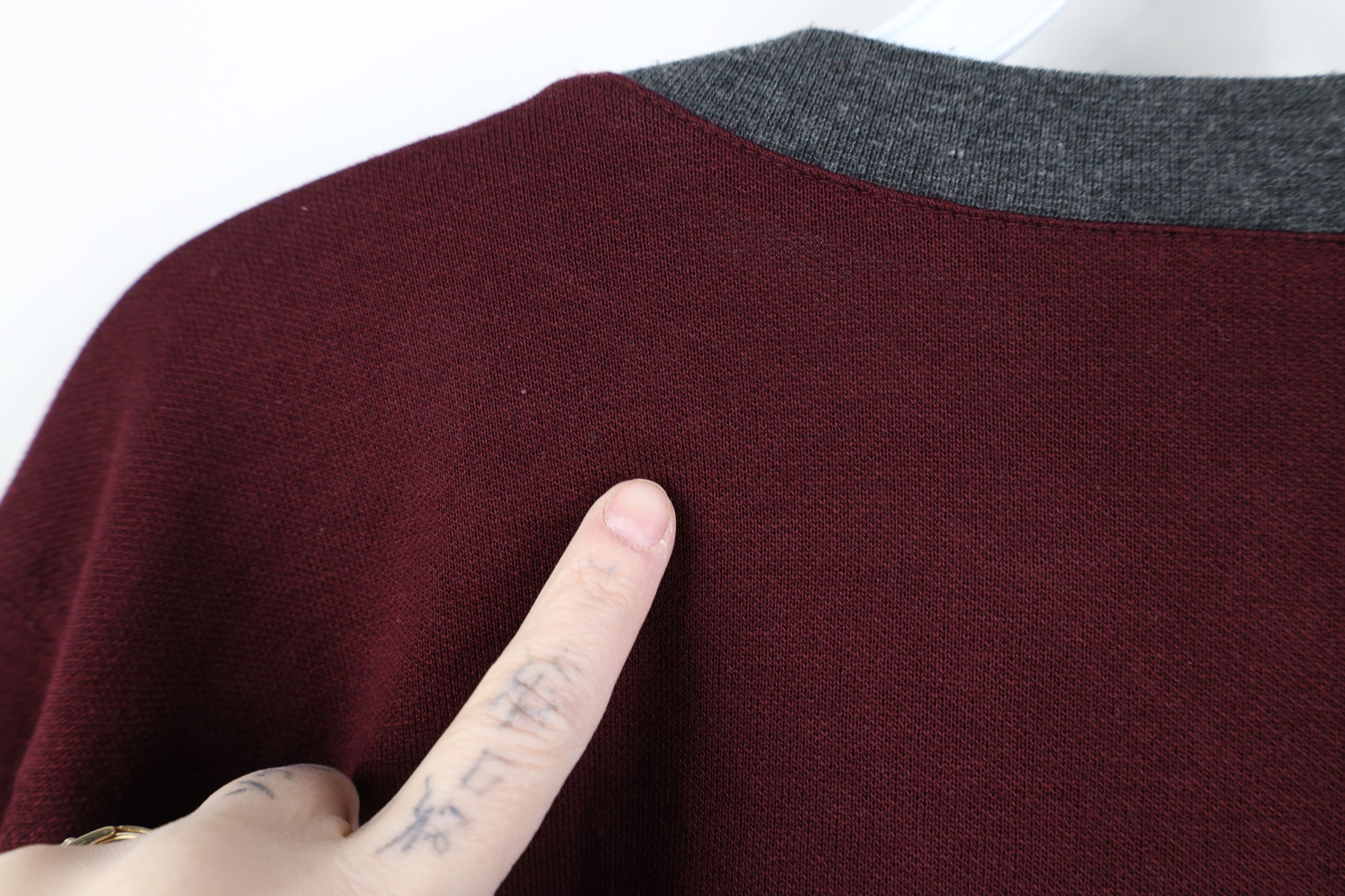 Vintage Vintage 90s Streetwear Clasp Knit Long Sleeve Henley T-Shirt Size L / US 10 / IT 46 - 9 Thumbnail