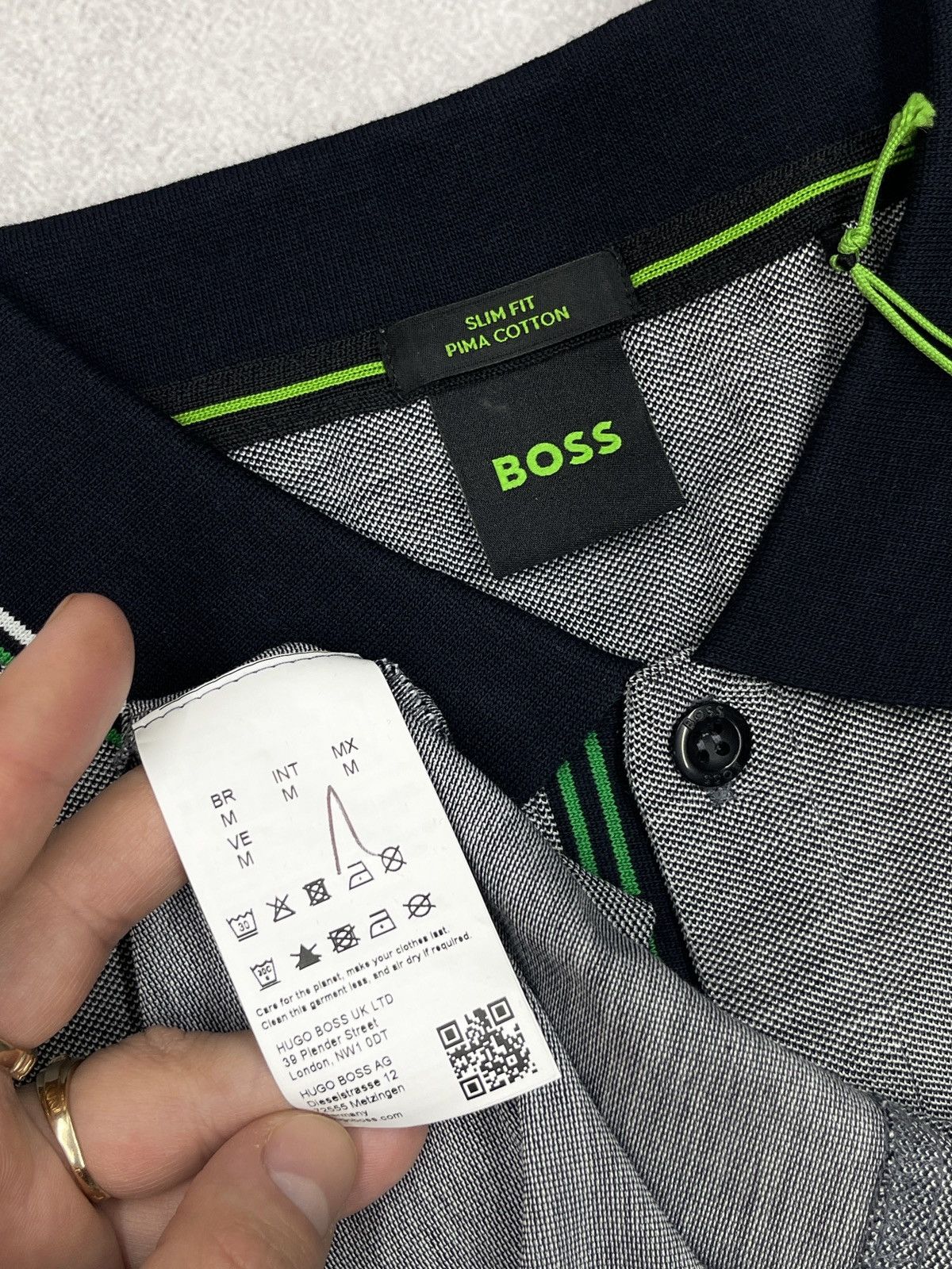 Hugo Boss New Polo Hugo Boss Paule 4 Pima Cotton Size M Size US M / EU 48-50 / 2 - 9 Thumbnail