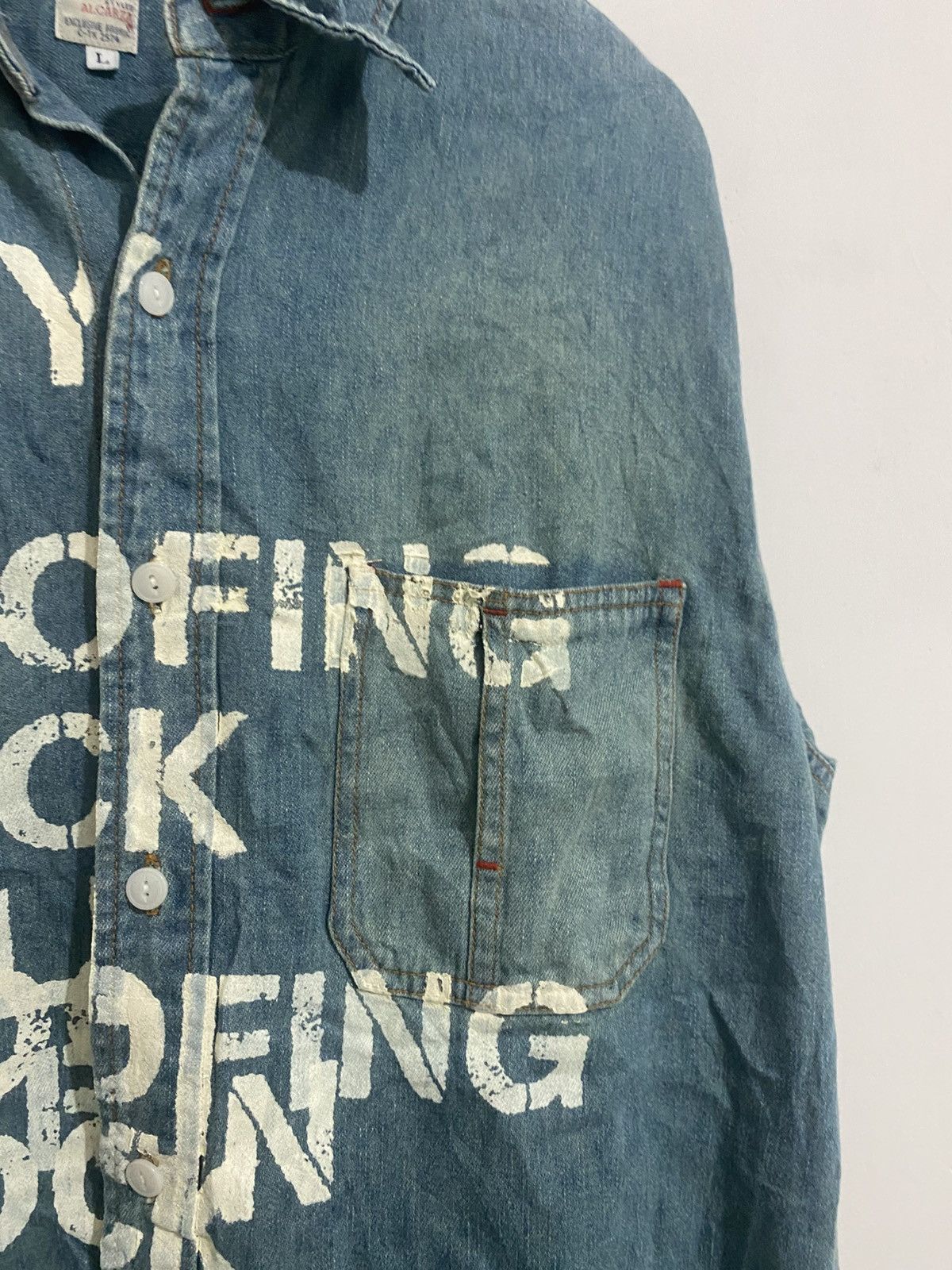 Japanese Brand Japanese poem shirt archived like goa kmrii styled Size US L / EU 52-54 / 3 - 3 Thumbnail
