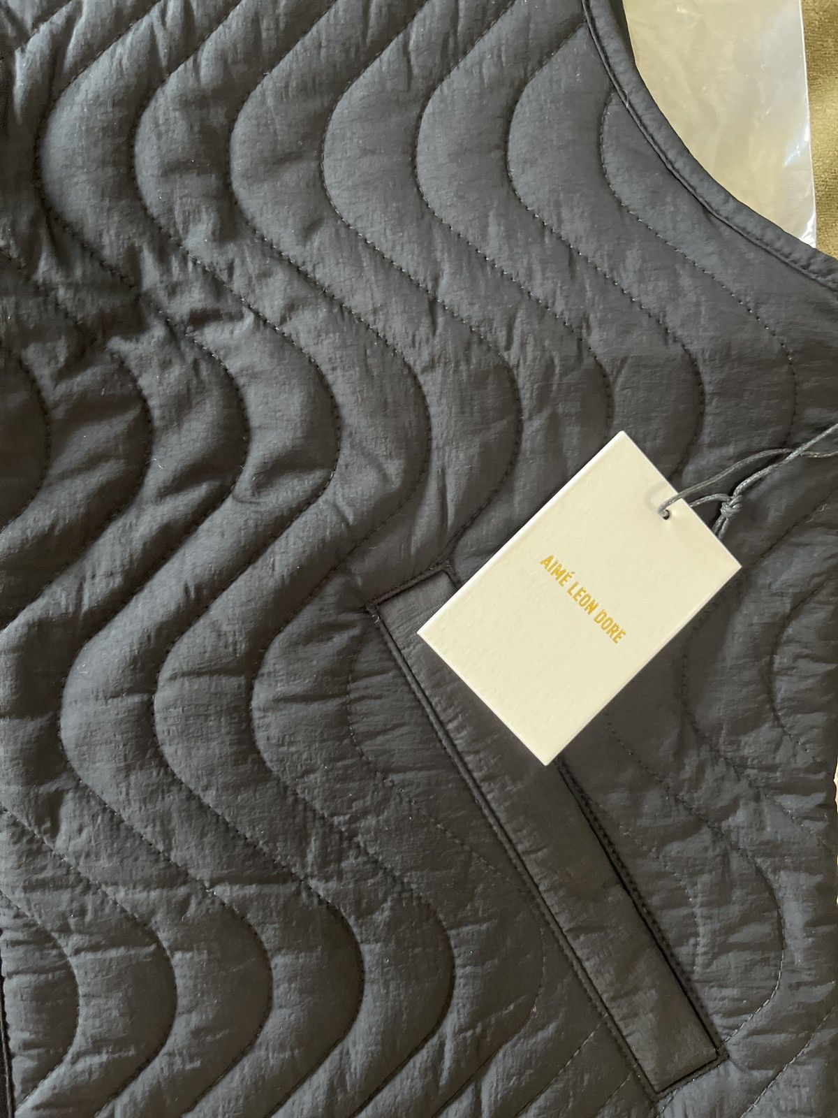 Aime Leon Dore Lightweight Filled Vest - Jet Black - XS Size US XS / EU 42 / 0 - 7 Thumbnail