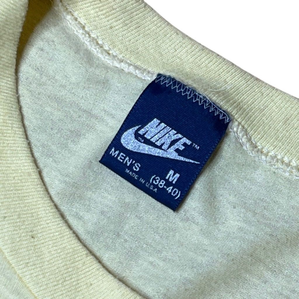 Nike × Vintage American Vintage VTG Nike Tag Marathon T Shirt 80s Medium Size US M / EU 48-50 / 2 - 4 Thumbnail
