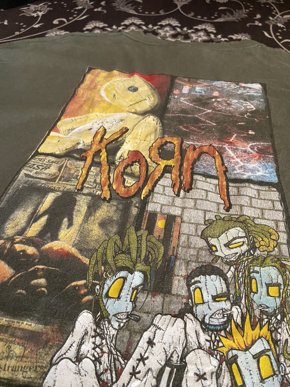 Band Tees × Vintage Vintage Korn Band Tee Size US XL / EU 56 / 4 - 3 Thumbnail