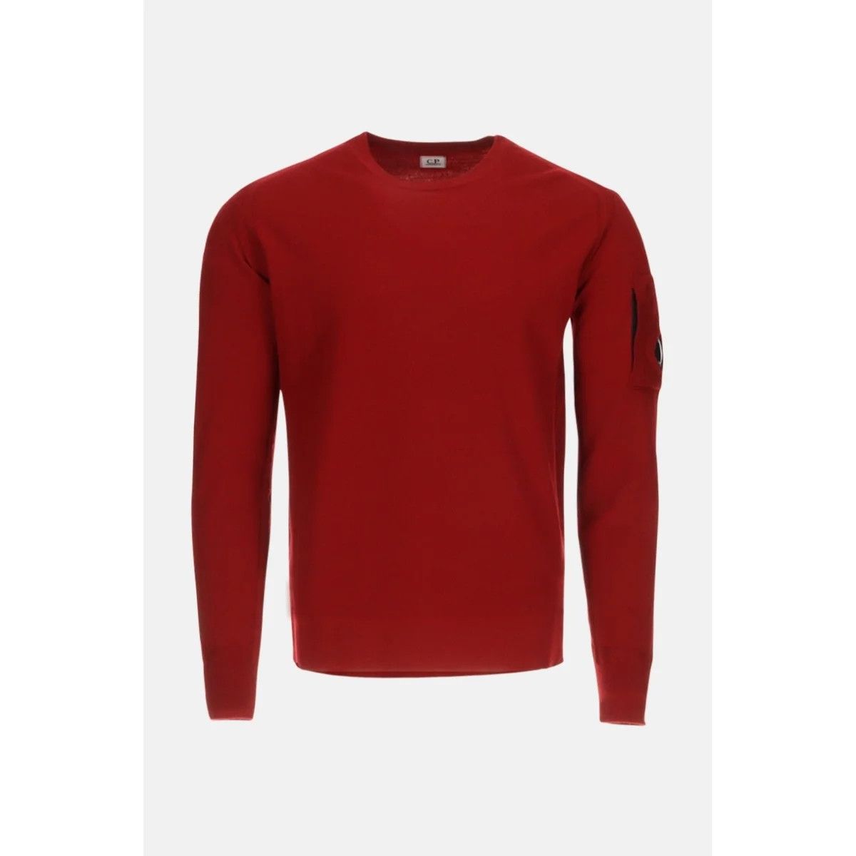 C.P. Company o1y1224 Crewneck Sweater in Brick Red Size US M / EU 48-50 / 2 - 1 Thumbnail