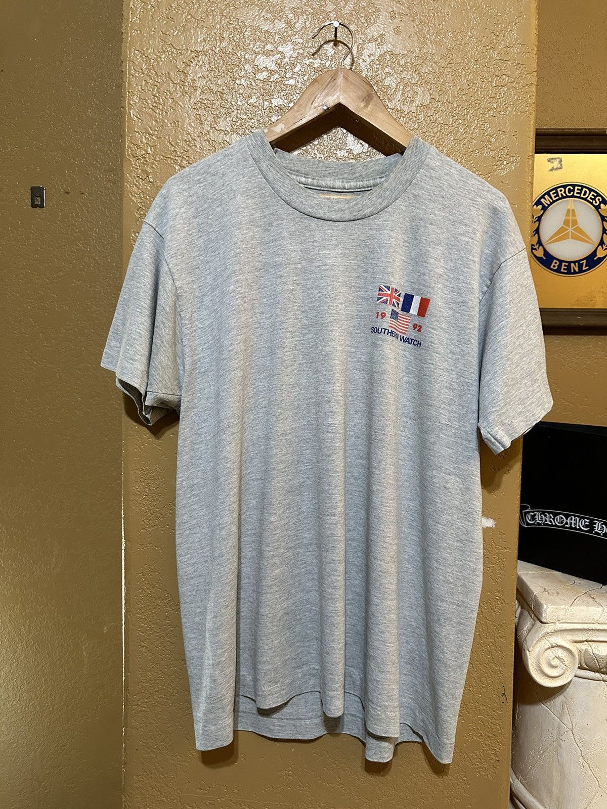 4GSELLER × Vintage Vintage 1992 Fighter Jet Iraq T Shirt Large Size US L / EU 52-54 / 3 - 3 Thumbnail