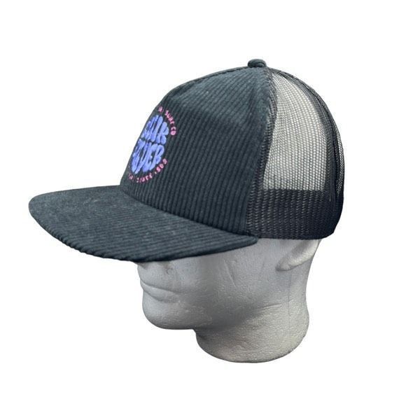 Quiksilver Quiksilver black corduroy snapback trucker hat Size ONE SIZE - 3 Thumbnail