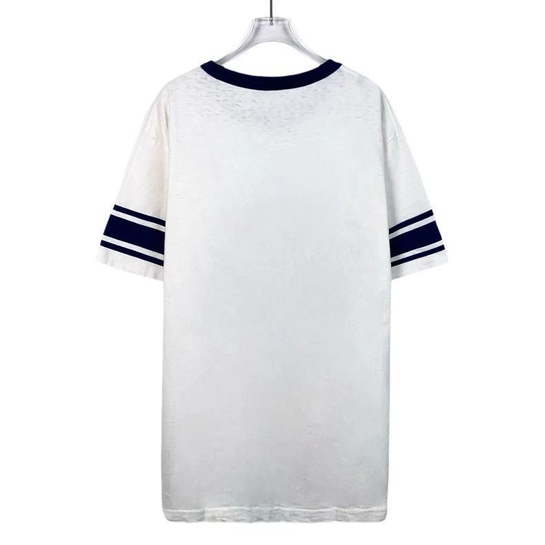 Dior Dior White pattern embroidery logo letter print cotton roun Size US L / EU 52-54 / 3 - 2 Thumbnail