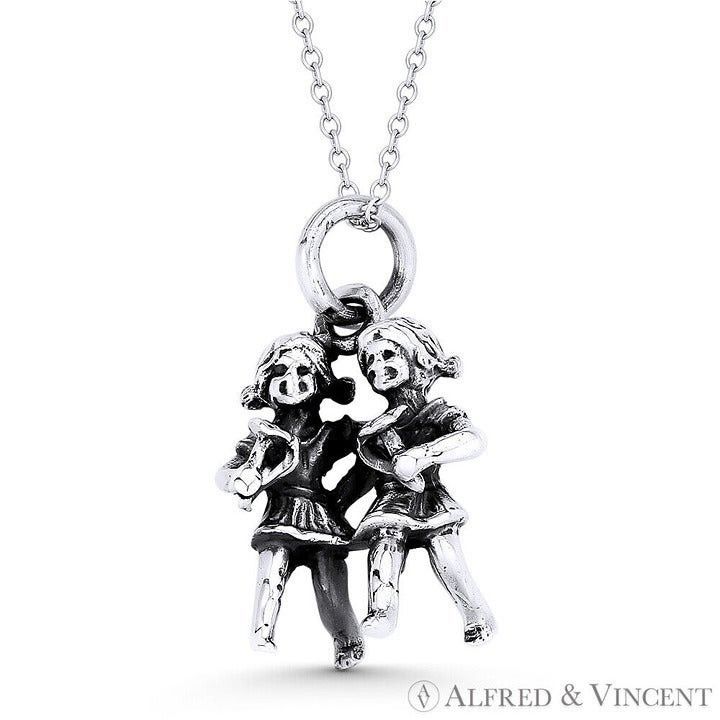 Other Gemini Zodiac Sign Astrology Oxidized Pendant Size ONE SIZE - 1 Preview