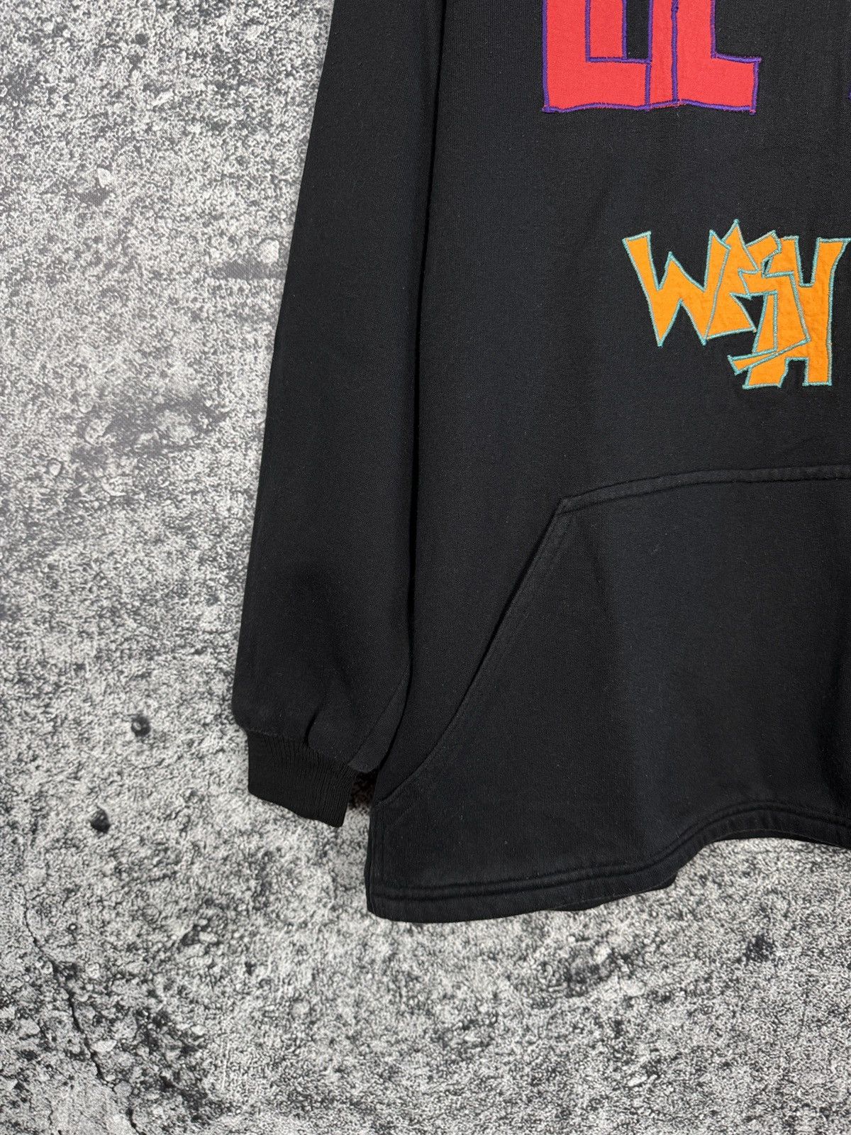 Vintage Vintage Graffiti Hoodie Loc Gog Wish Luga Phymes Hip-Hop XL Size US XL / EU 56 / 4 - 5 Thumbnail