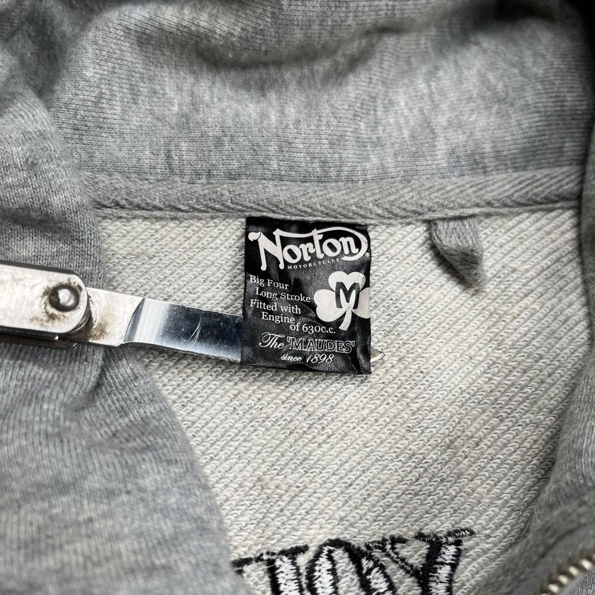 Norton Norton Bono Hoodie Double Zipper Embroiderry Size US M / EU 48-50 / 2 - 13 Thumbnail