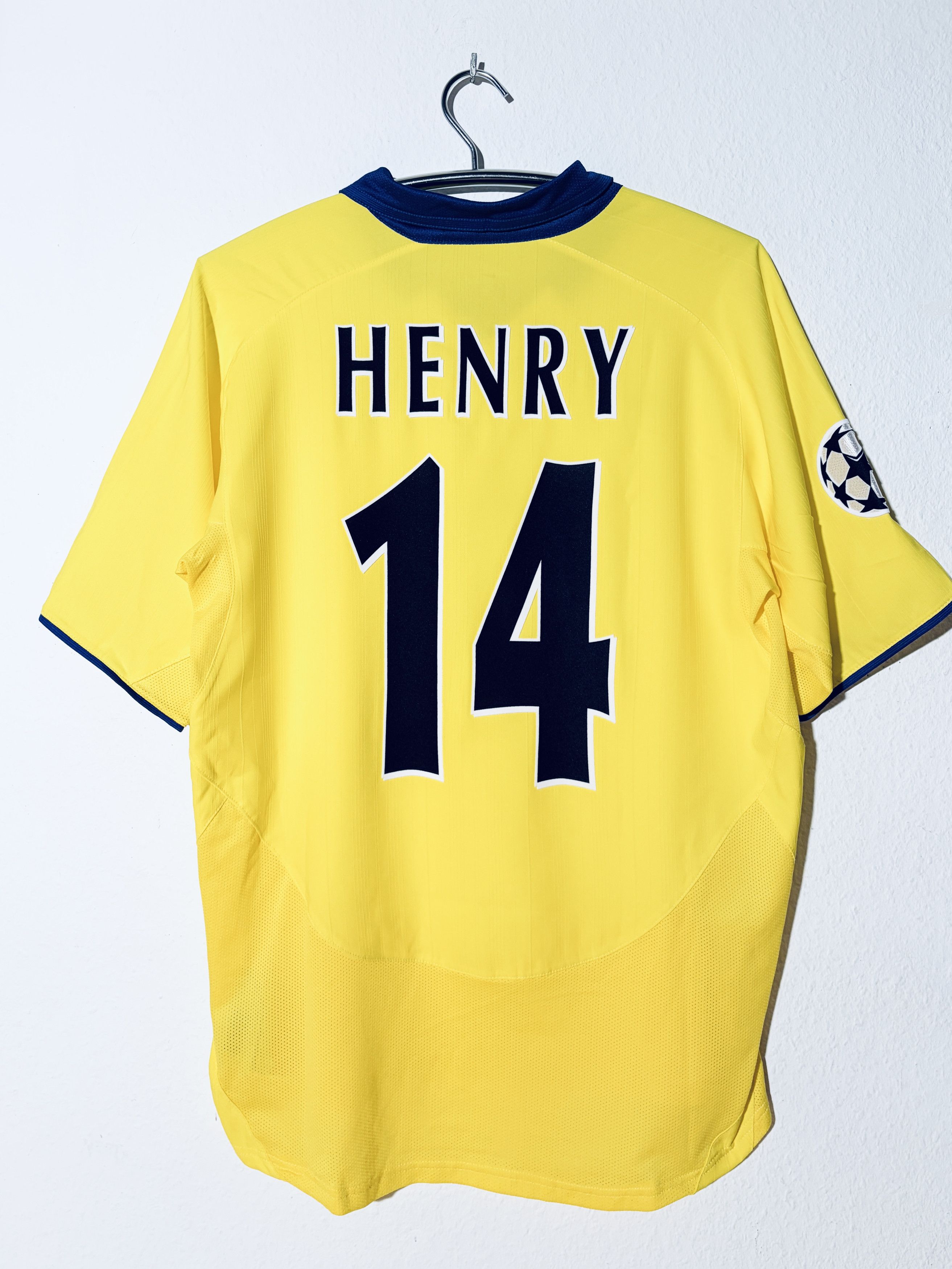 Nike Arsenal Champions League Away Jersey 2003 - 2004 Size US M / EU 48-50 / 2 - 1 Thumbnail
