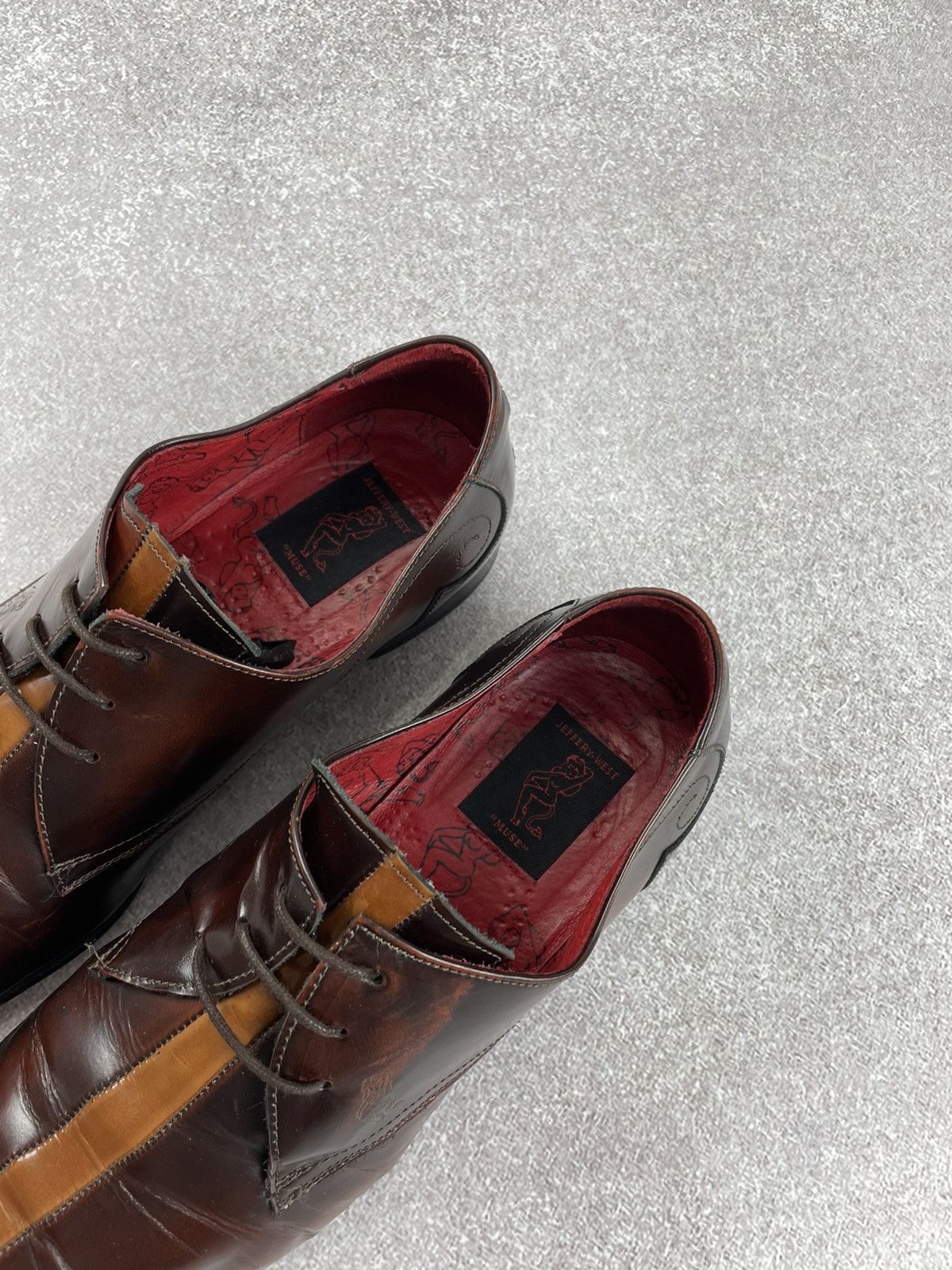 Jeffery West × Vintage × Western Rise Jeffery West Muse Classic Leather Cowboy Shoes Size 9 Size US 9 / EU 42 - 4 Thumbnail