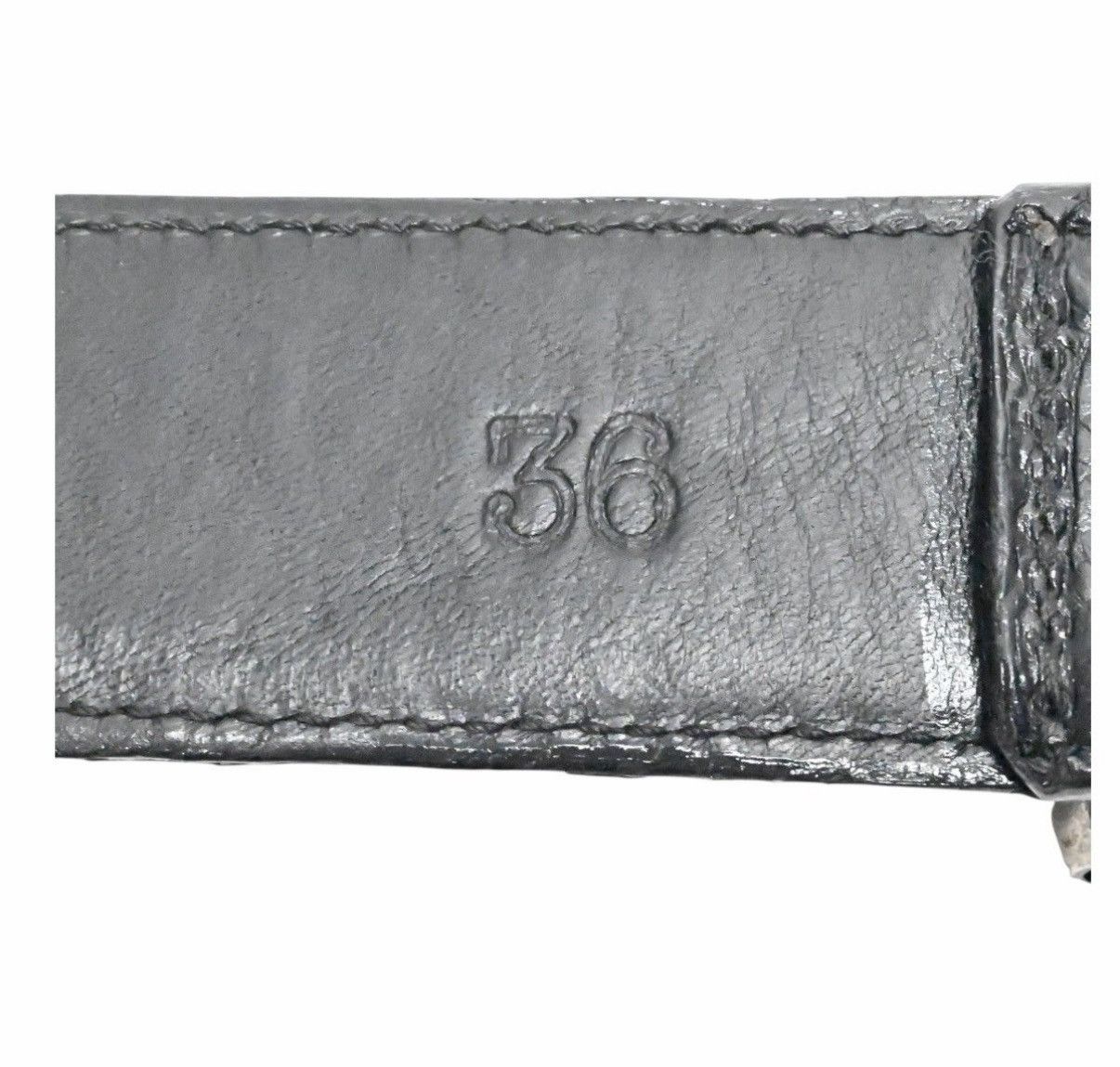 Chrome Hearts 36inch Chrome Hearts Roller Leather Belt 1.5 Size ONE SIZE - 7 Thumbnail