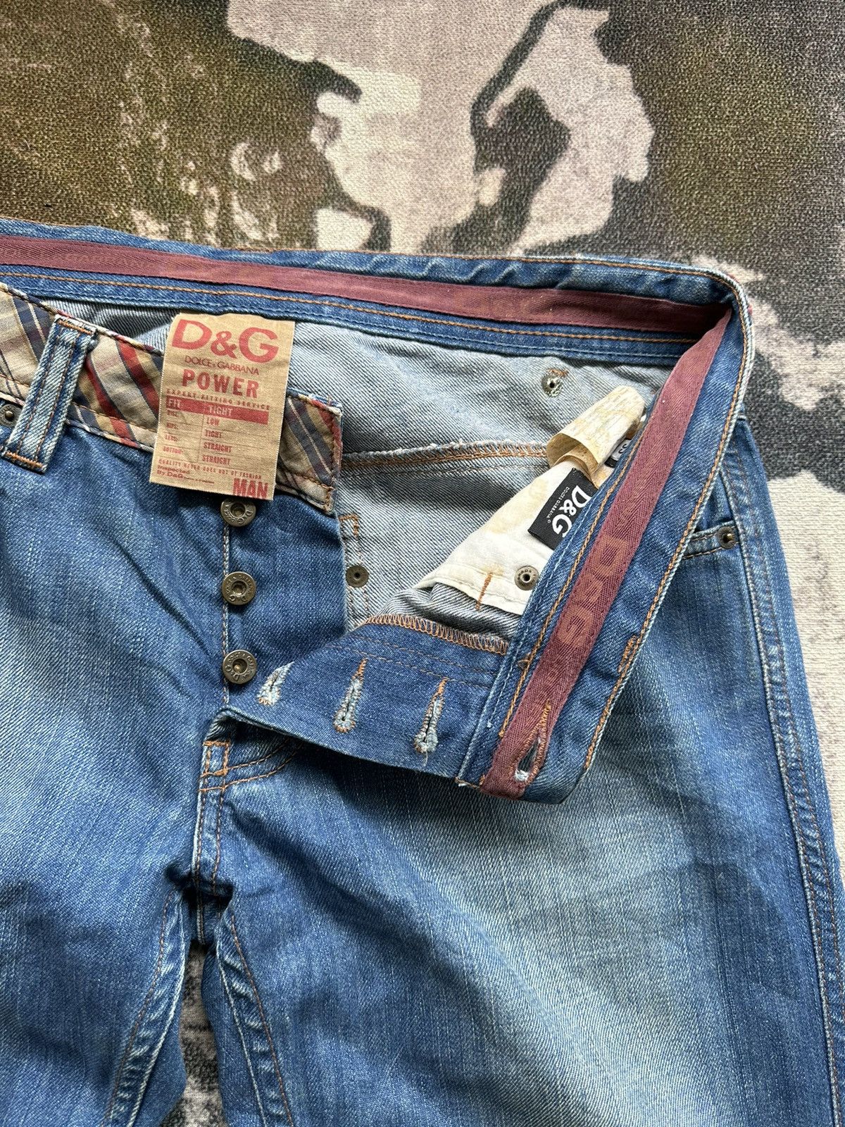 Dolce & Gabbana 2007SS - D&G cummerband spiral denim buckle back Size US 33 - 9 Thumbnail
