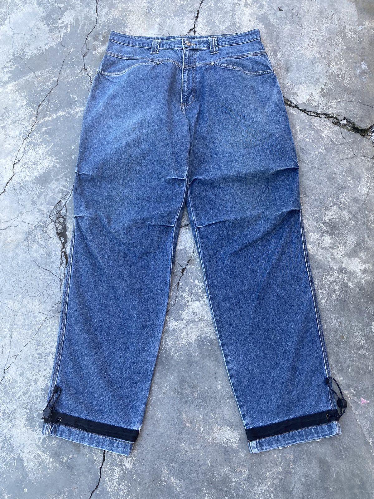 Fubu FUBU DISTRESSED BAGGY JEANS Size US 34 / EU 50 - 3 Thumbnail