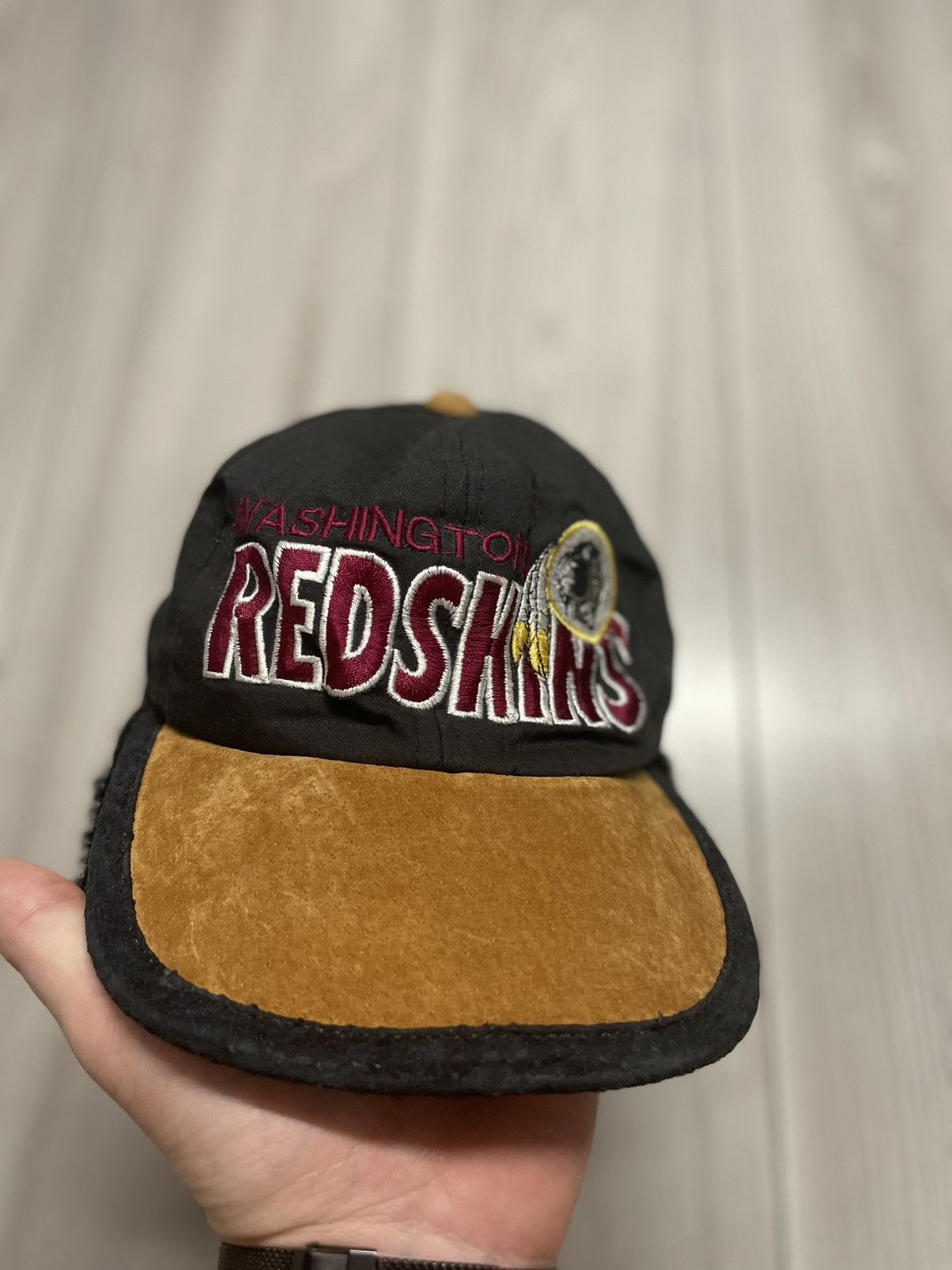 NFL × Vintage Vintage 90s NFL Red Skins Washington Hat Cap Size ONE SIZE - 1 Thumbnail