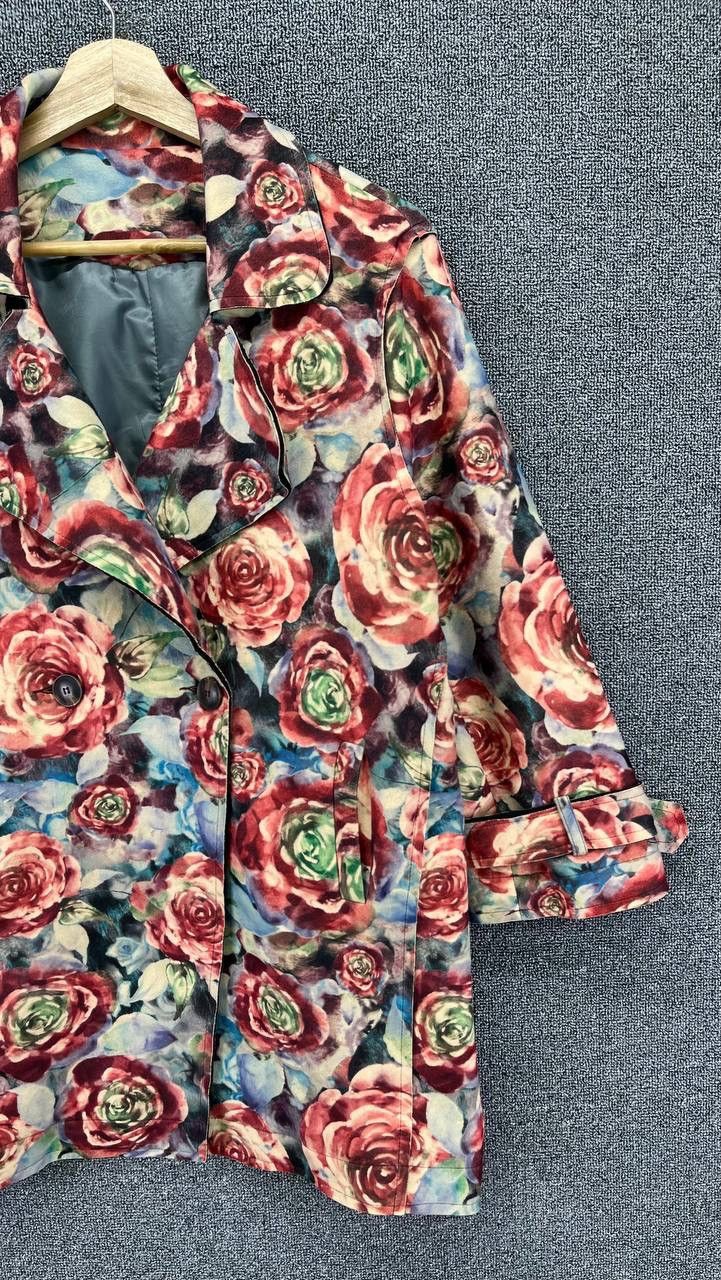 Japanese Brand Vintage Gavi di Gavi Japanese Flowering Jacket Size M / US 6-8 / IT 42-44 - 4 Thumbnail