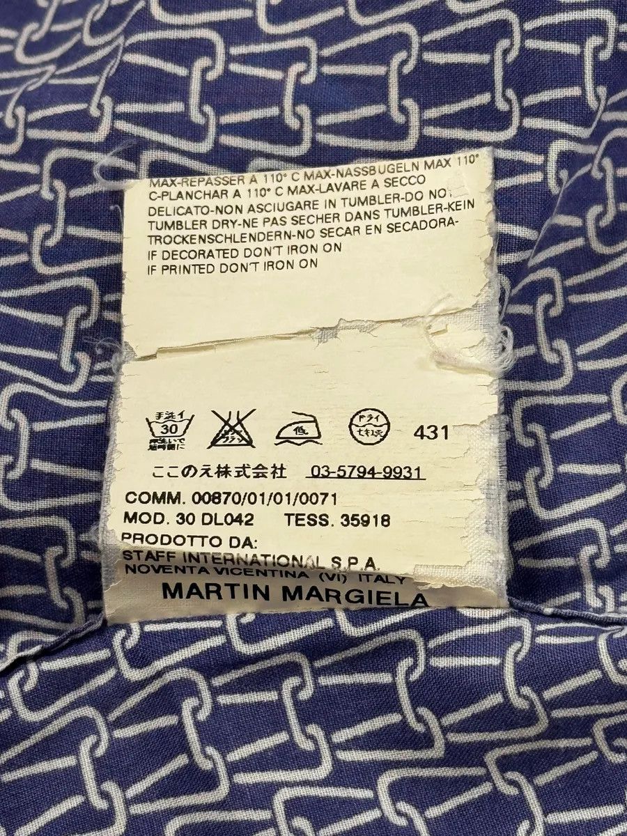 Maison Margiela SS2007 Maison Martin Margiela Blue Abstract Shirt Size US M / EU 48-50 / 2 - 8 Thumbnail