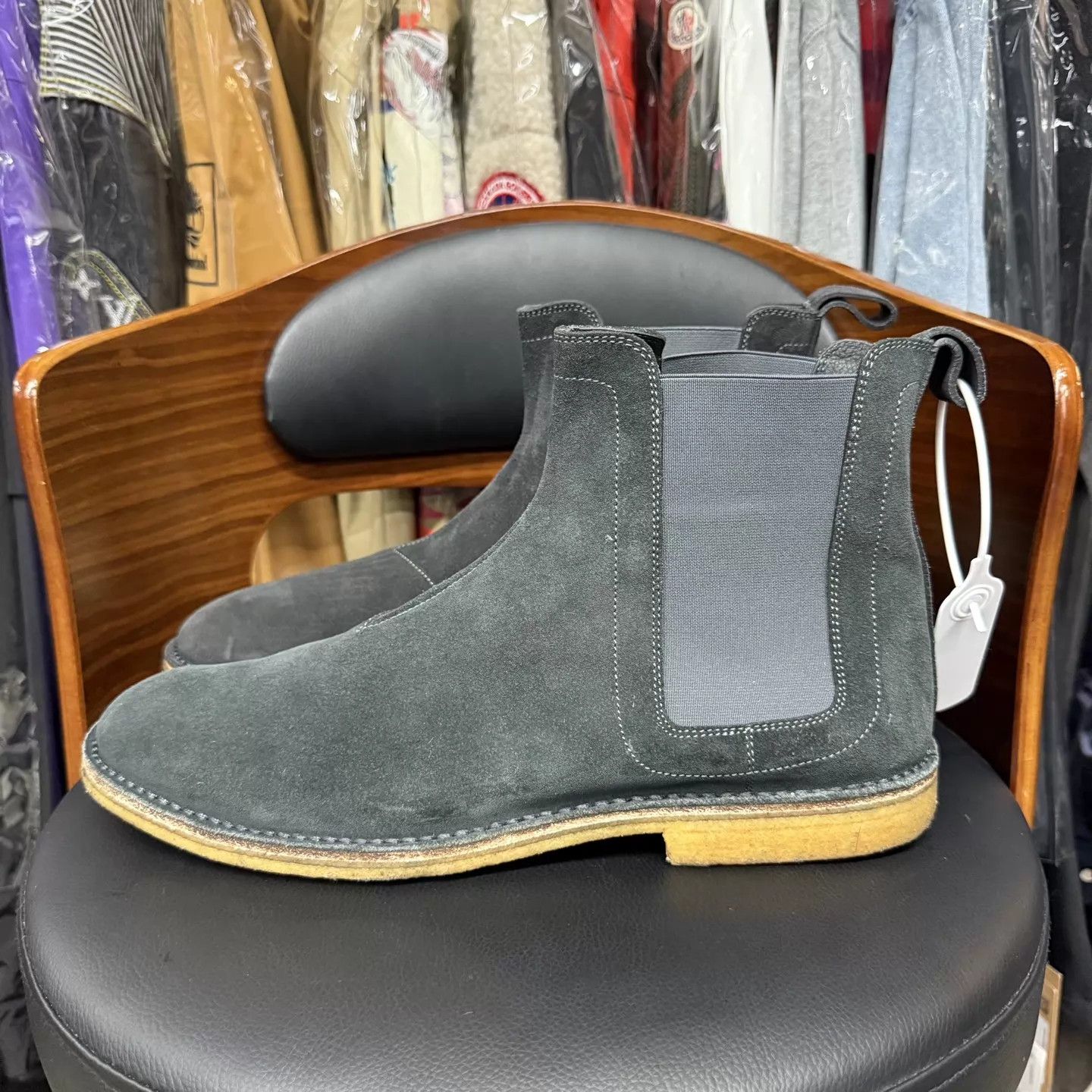 Bottega Veneta BV Men's Chelsea Boots 44 Mint Condition Size US 11 / EU 44 - 6 Thumbnail