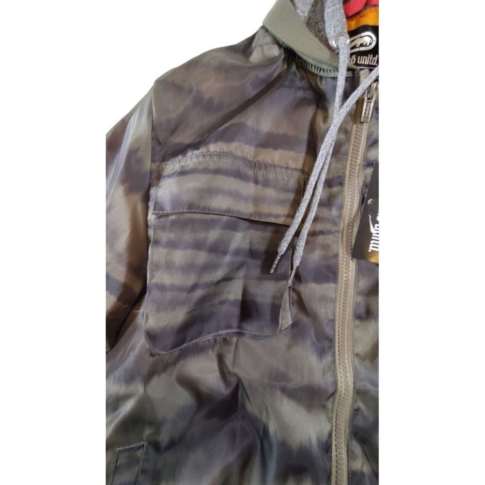 Ecko Unltd. Ecko Unltd Jacket Hooded Mens Small Rhino Lined grunge Size US S / EU 44-46 / 1 - 8 Thumbnail