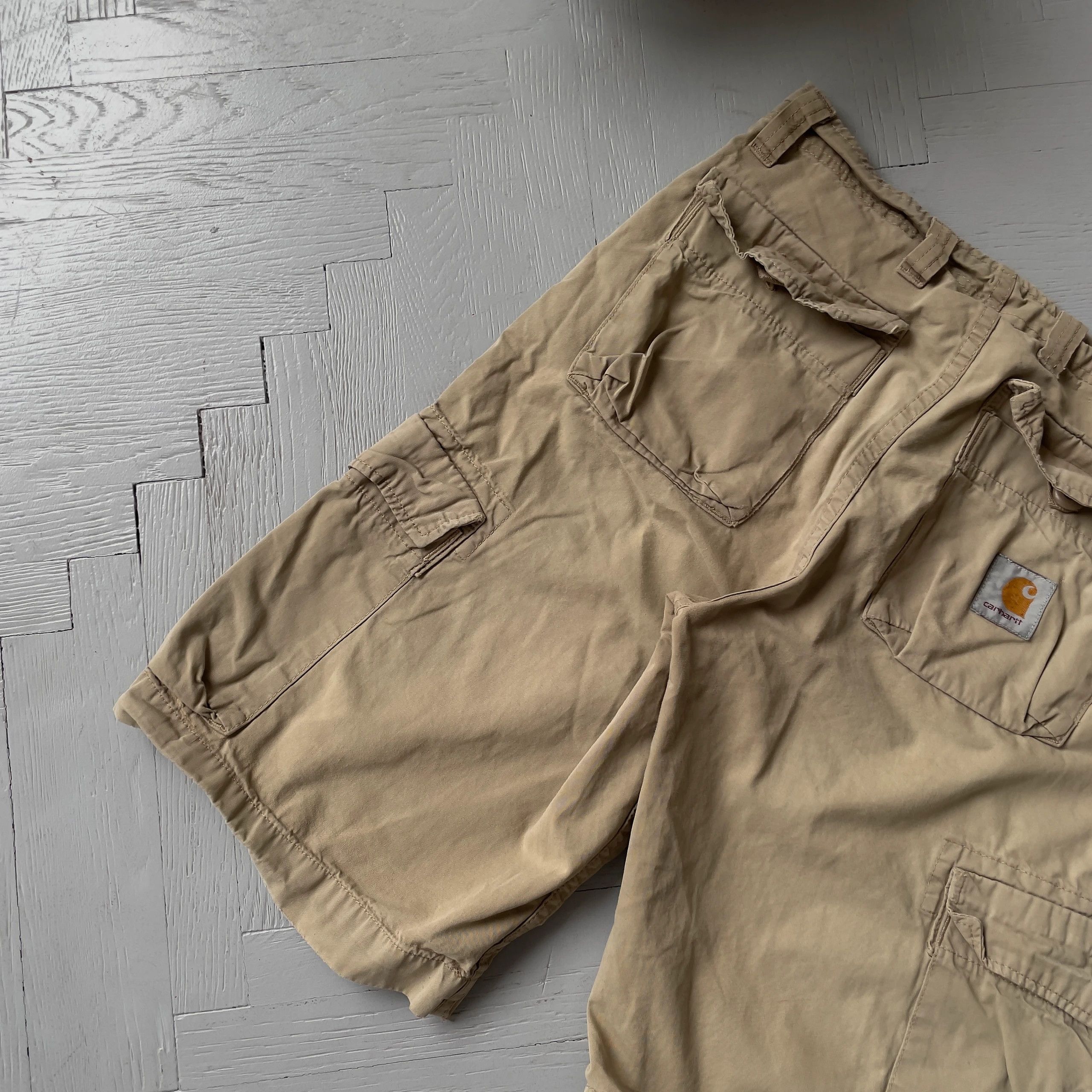 Carhartt Carhartt Thrift Cargo Bermuda Shorts Size US 27 - 4 Thumbnail