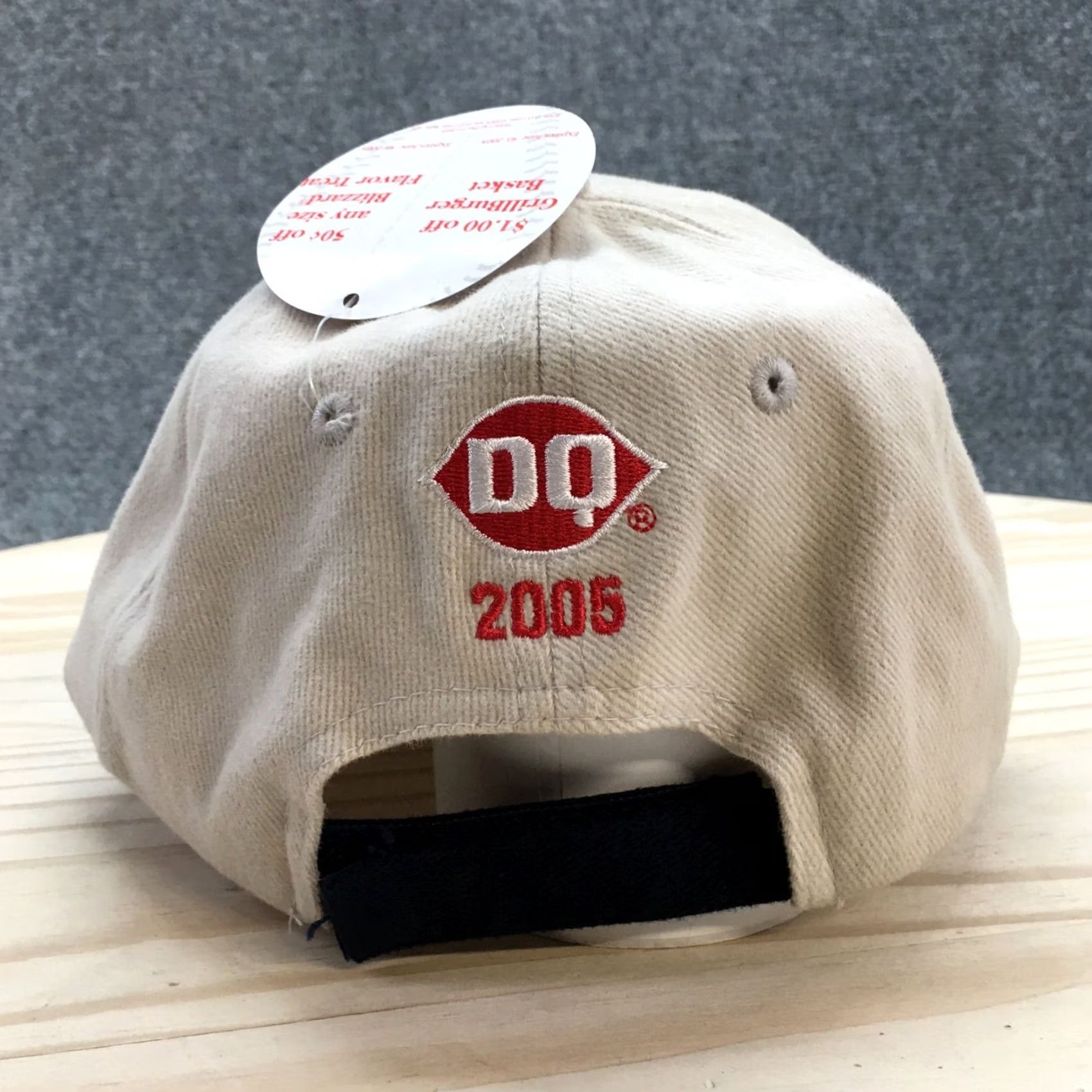 Twins Minnesota Twins Baseball Cap Hat Mens One Size Beige Cotton DQ 2005 Logo NWT Size ONE SIZE - 4 Thumbnail