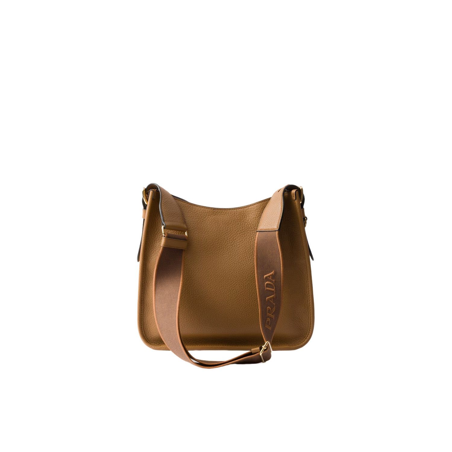 Prada PRADA Medium $3300 Caramel Leather Shoulder Bag New & Authen Size ONE SIZE - 3 Thumbnail