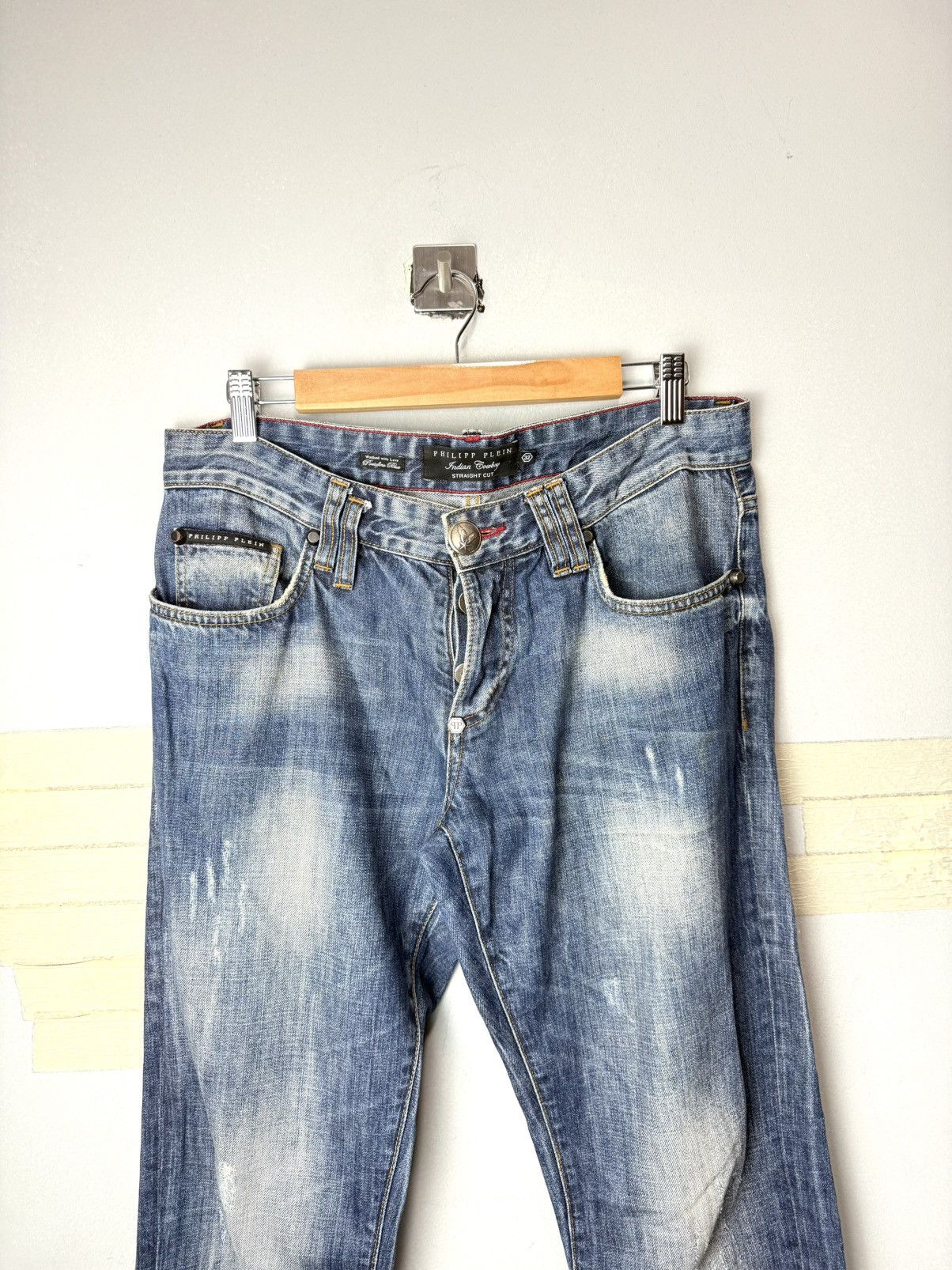 Philipp Plein Vintage Philipp Plein Denim Pants Jeans Y2K Affiction Size US 32 / EU 48 - 3 Thumbnail
