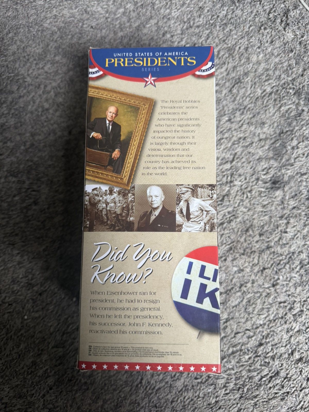Hypebeast 2023 Royal Bobbles Dwight D. Eisenhower Limited Edition Size ONE SIZE - 2 Thumbnail