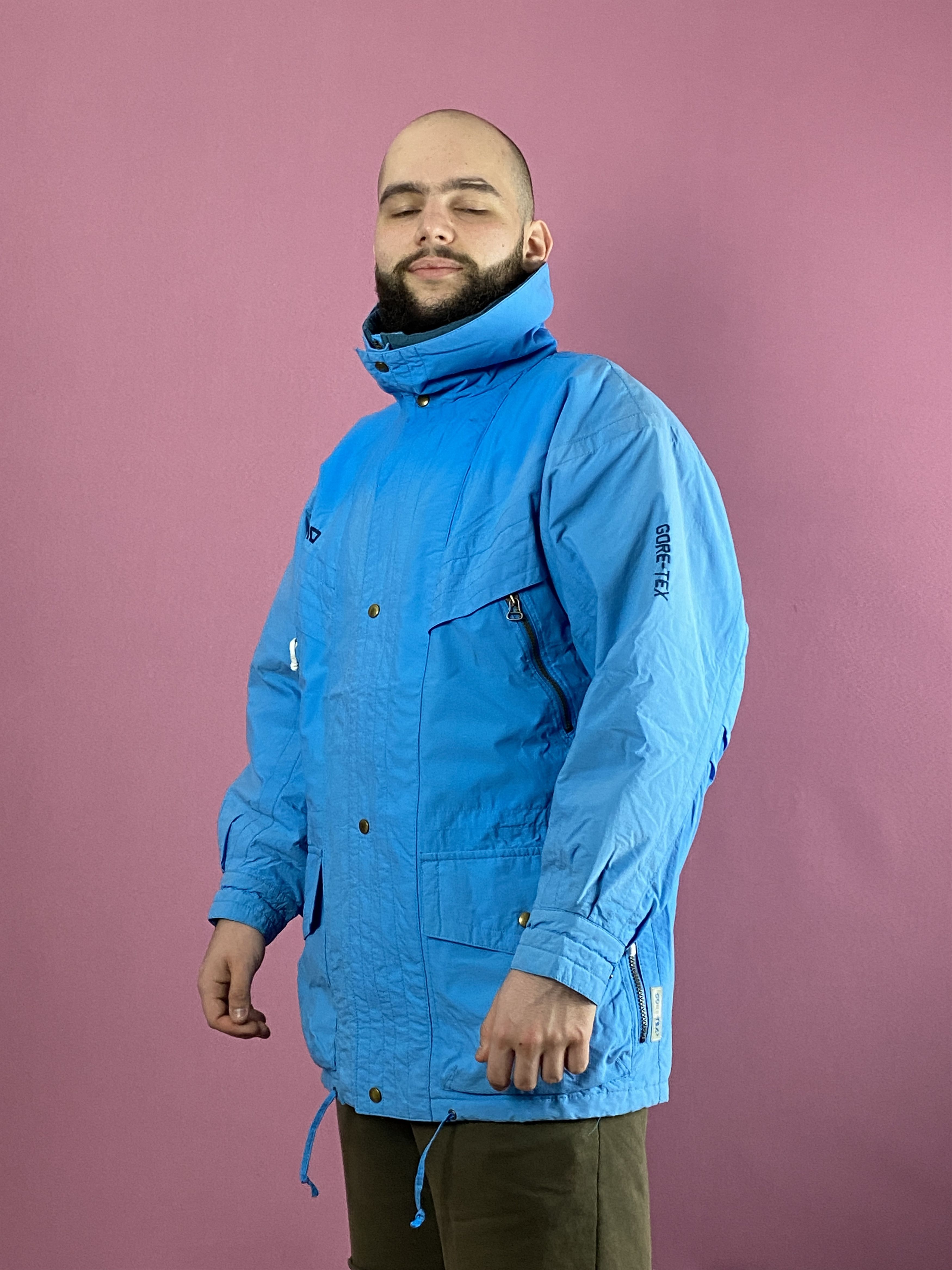 Goretex × Vintage 90s Elho High Tech Gore Tex Vintage Men's Ski Jacket - M Size US M / EU 48-50 / 2 - 2 Thumbnail